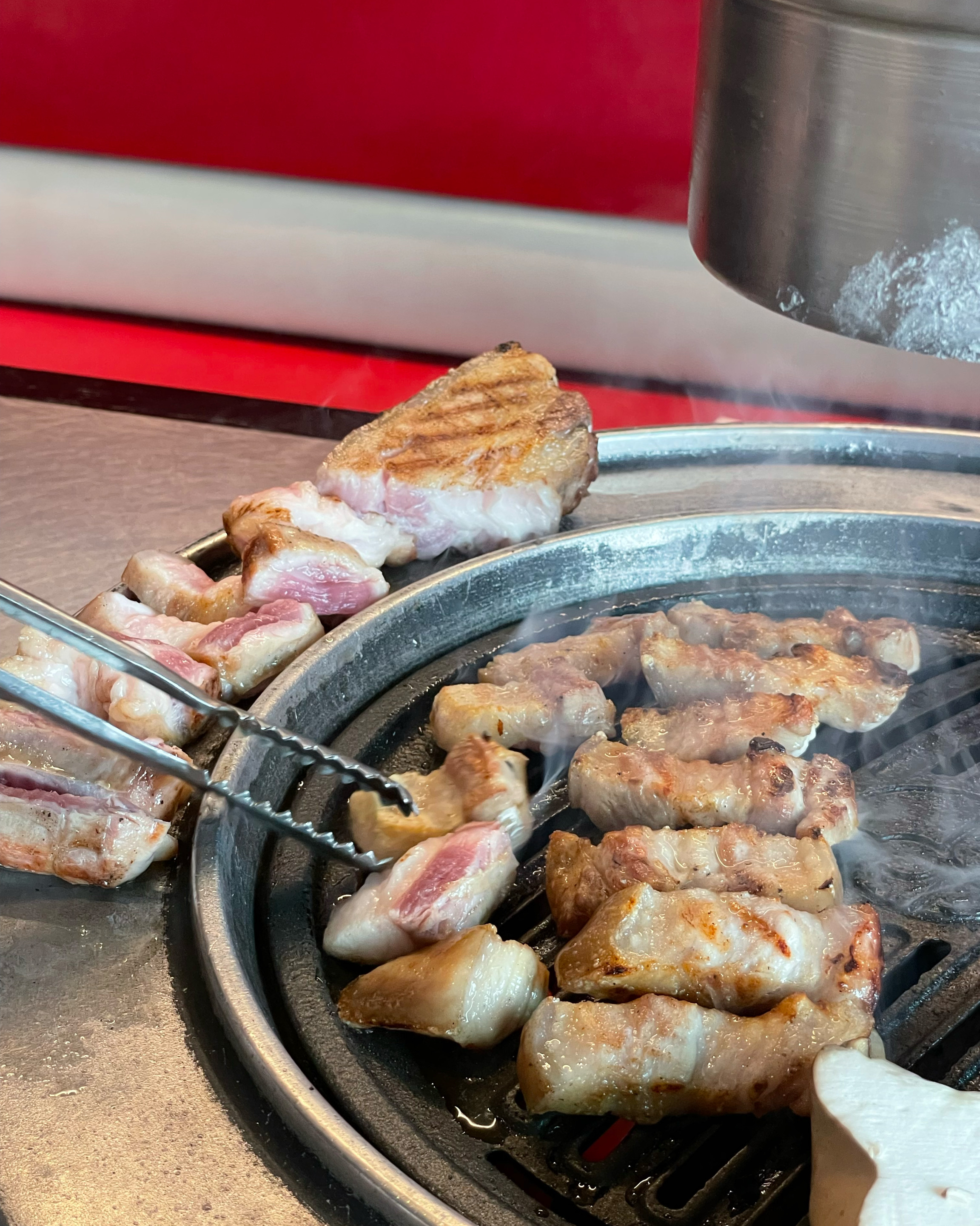 가족이랑 아기랑 왔는데 - 제주 맛집 훈도 애월흑돼지 본점