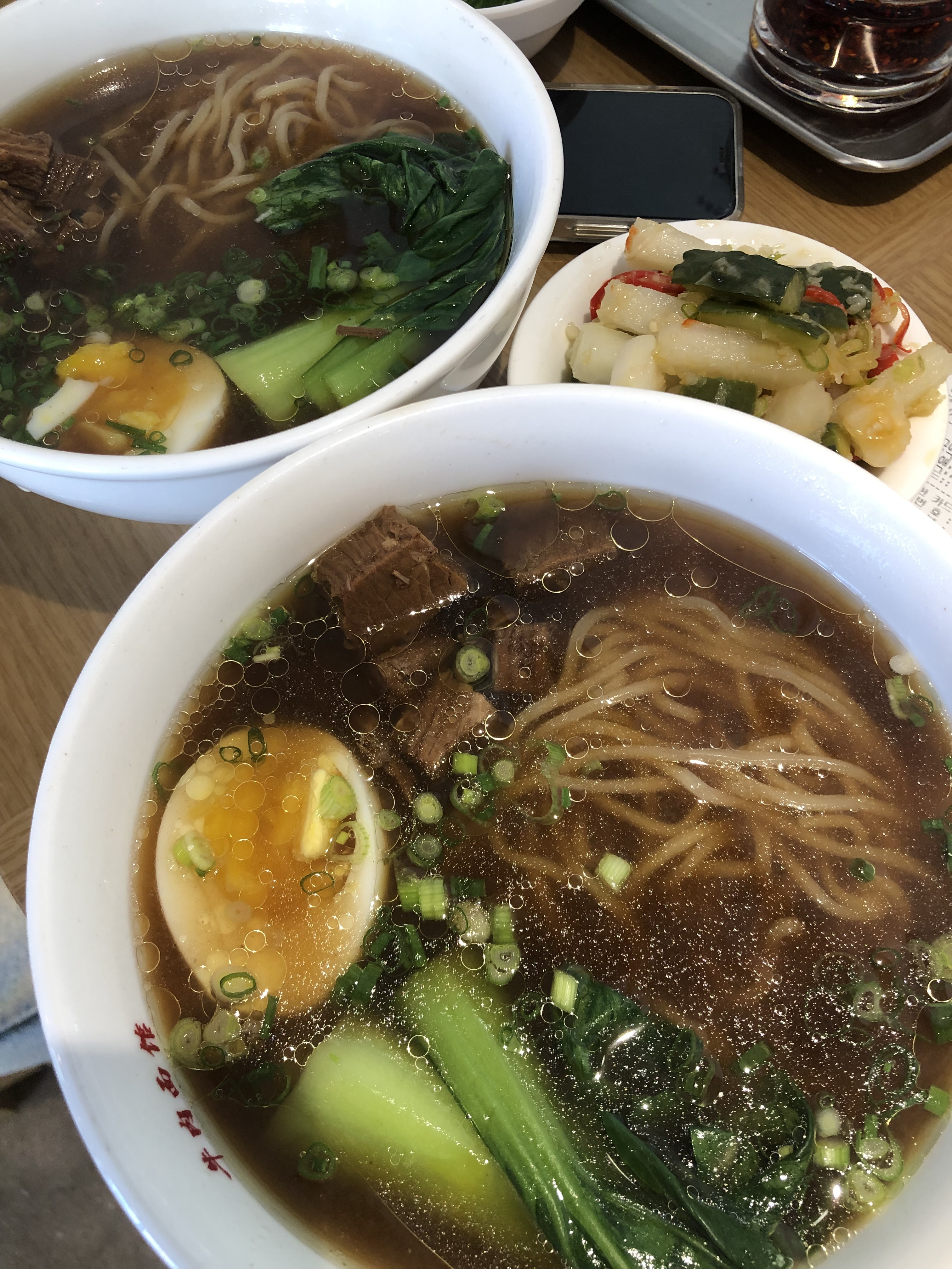 너무 맛있어요 ! 우육면 처음 먹어보는데 나중에 또 먹으러 올 것 같아요 !! 맛있게 먹고