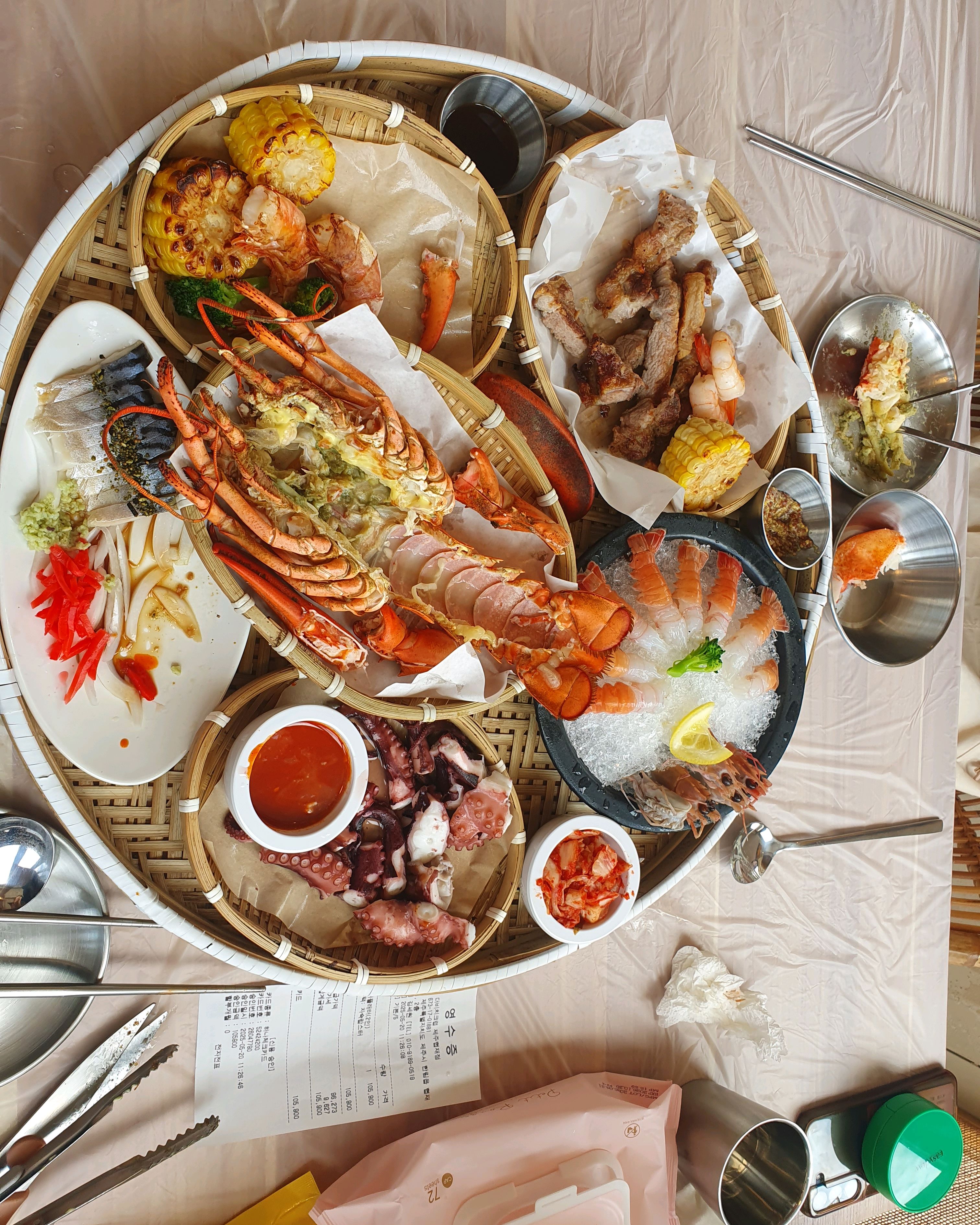 맛있어요 - 제주 맛집 더비치크랩 제주협재점