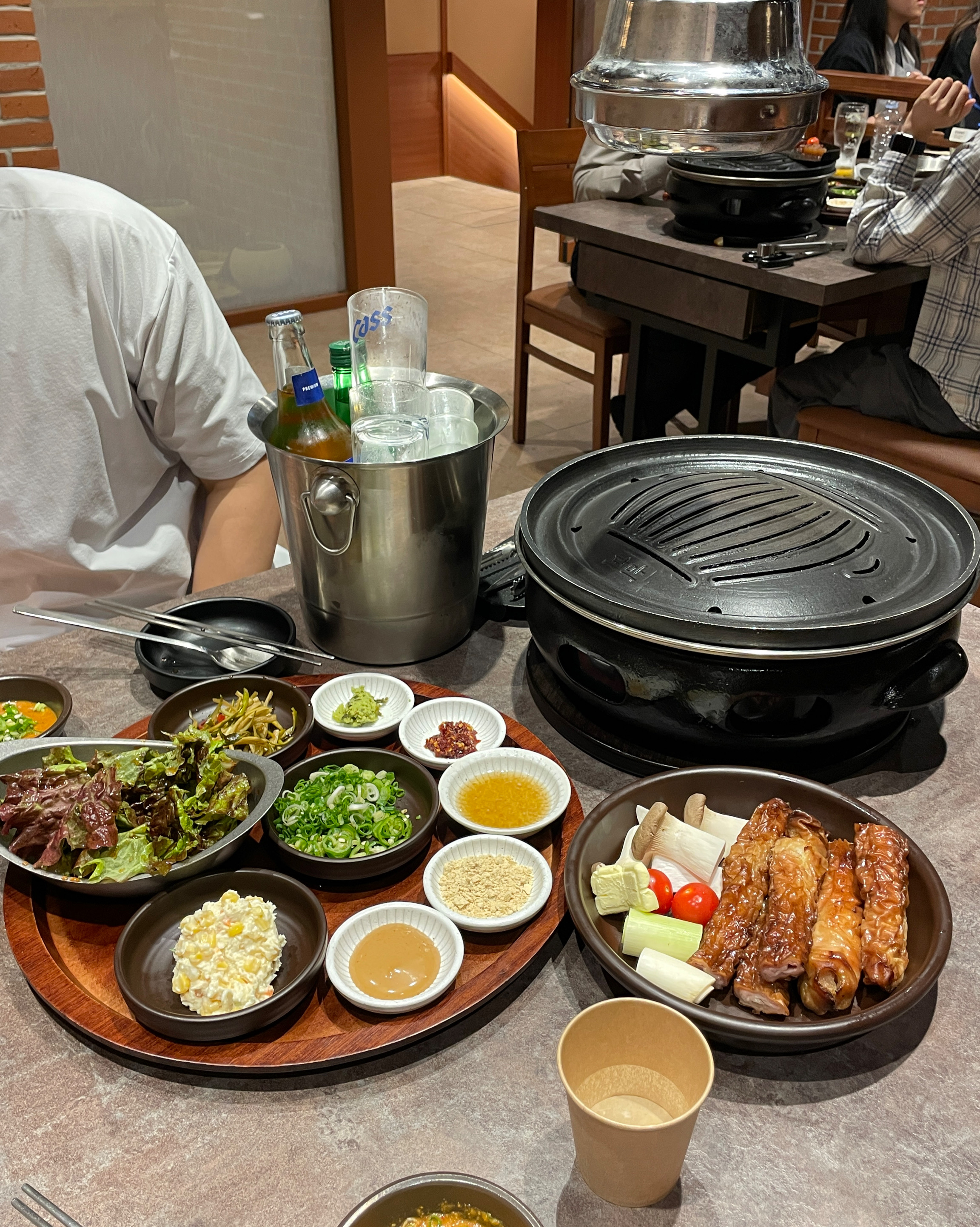 막창인데 카스타드입니다,,, 항상 막창 먹으면 턱이 아픈데 여기는 그냥 술술 넘어가요 완벽