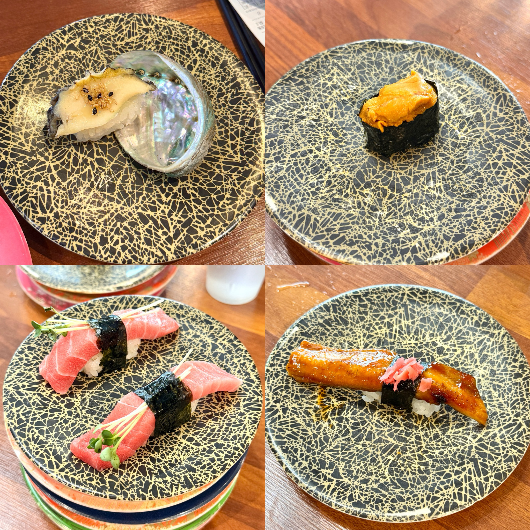 가격이 저렴해서 큰 기대없었는데 가성비가 너무 좋아요 - 대전 맛집 1500회전초밥 둔산점