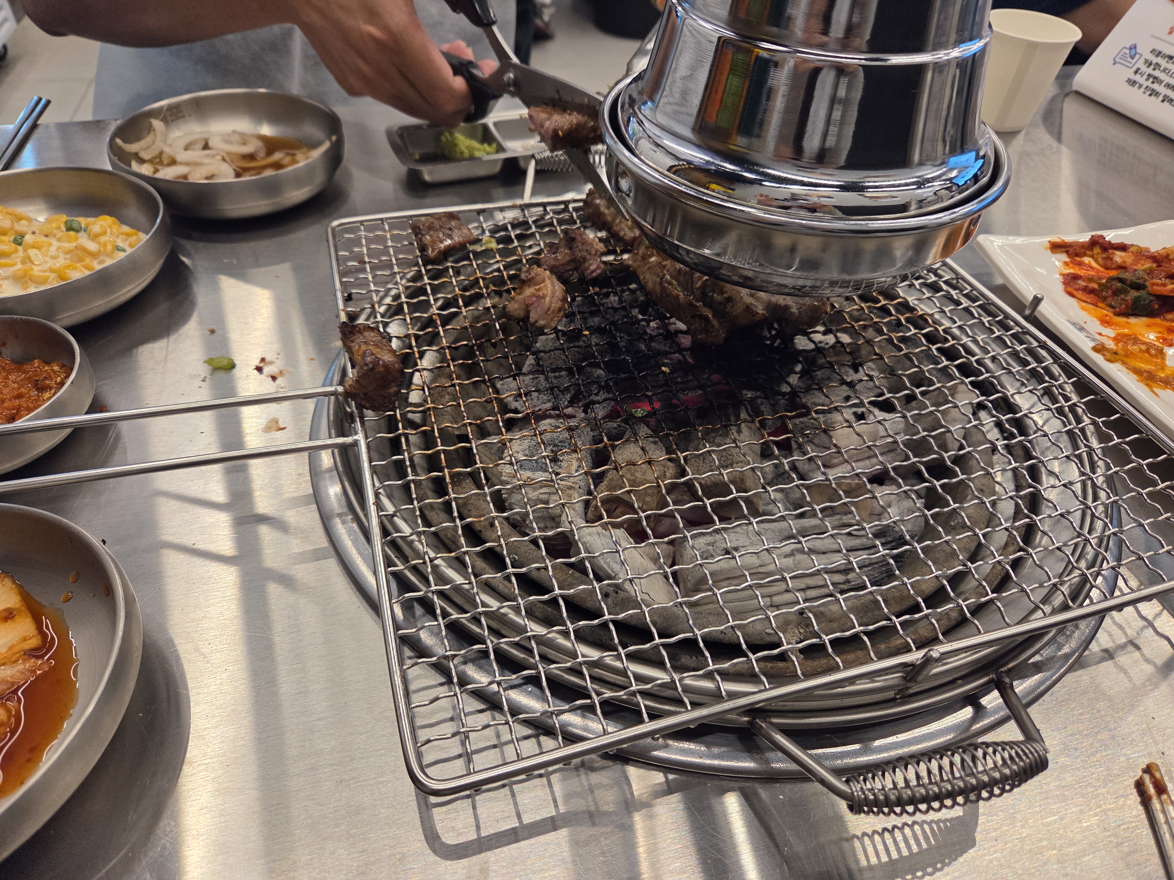 우대포 첨인데 고기 질 좋고 양념 좋아용 - 대전 맛집 우대포 대전봉명점