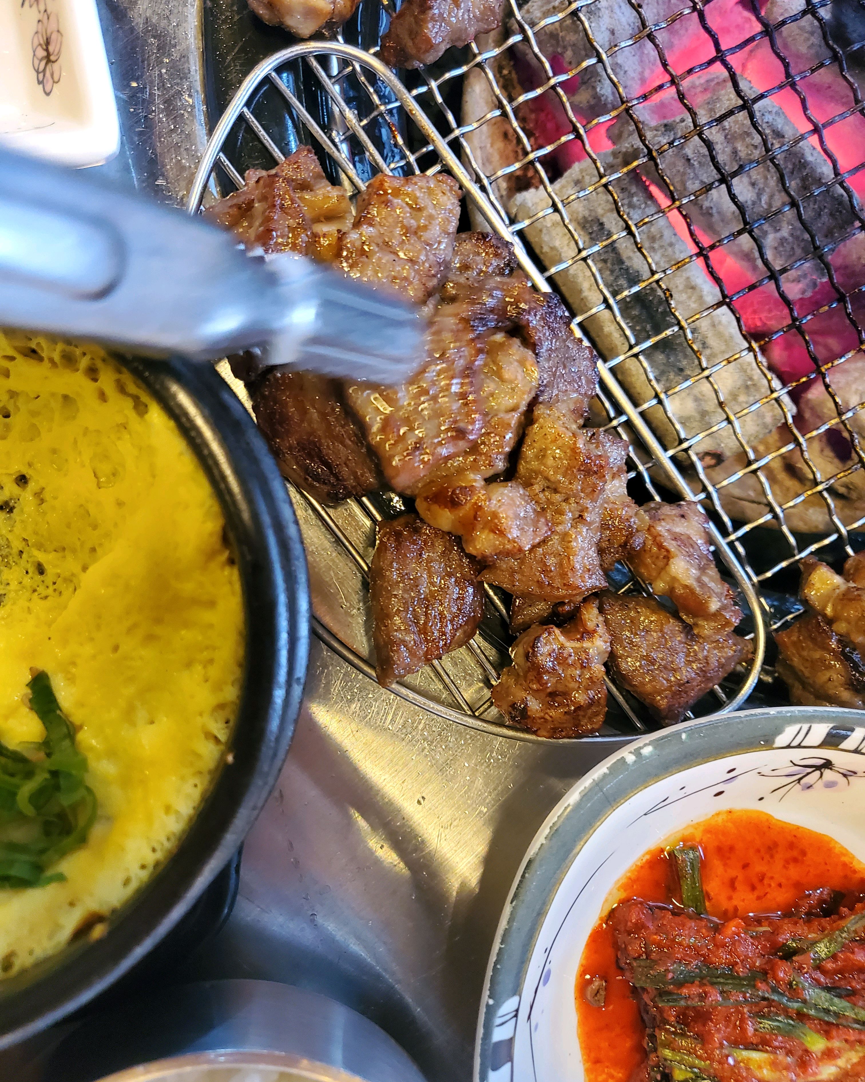 아기가 고기 먹고 싶다면 매번 오는 곳이예요ㅋ - 대구 맛집 우복금 생갈비 대구 본점
