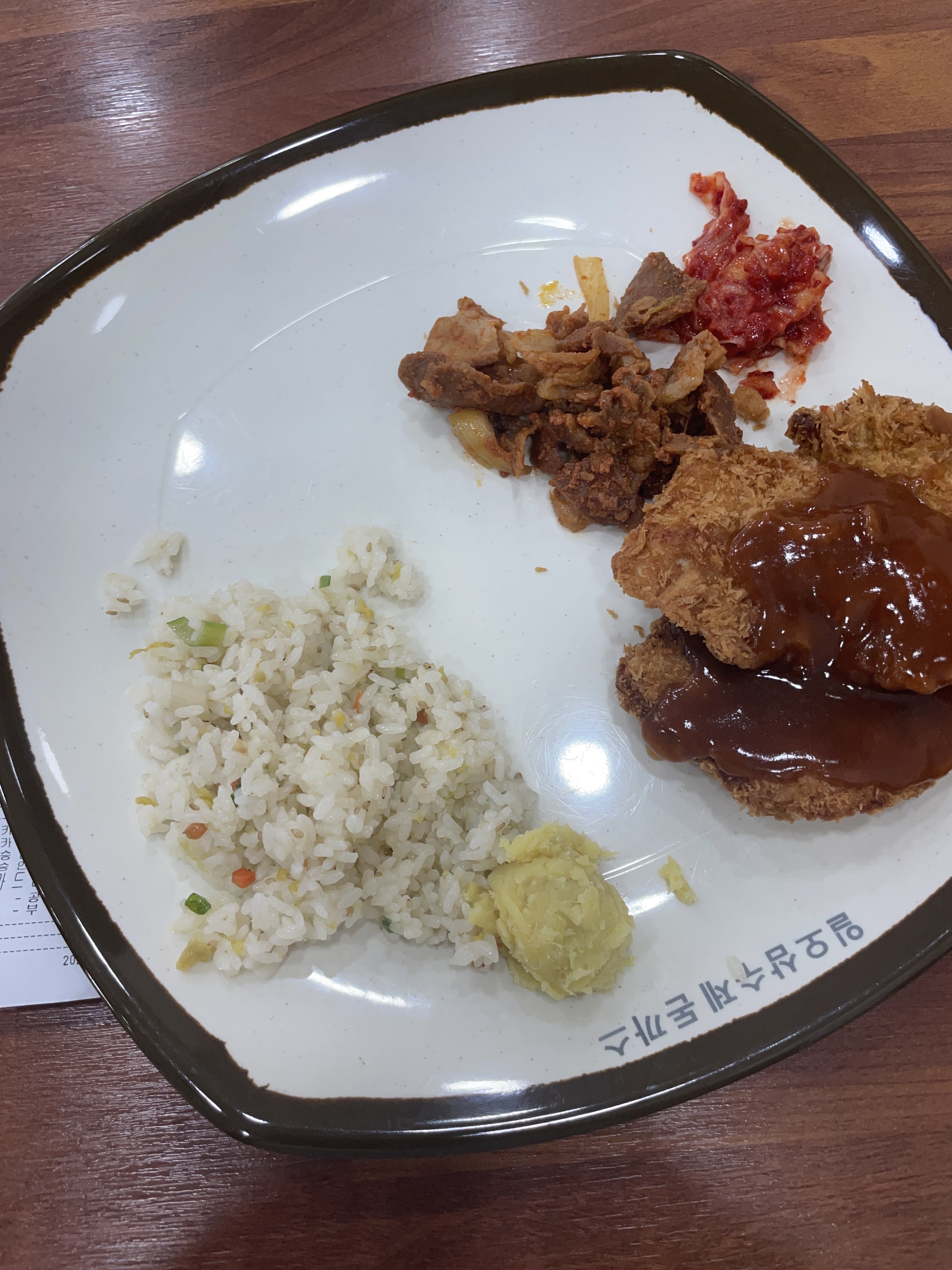 맛있고 사장님등이 친절하세요! - 대전 맛집 일오삼수제돈까스