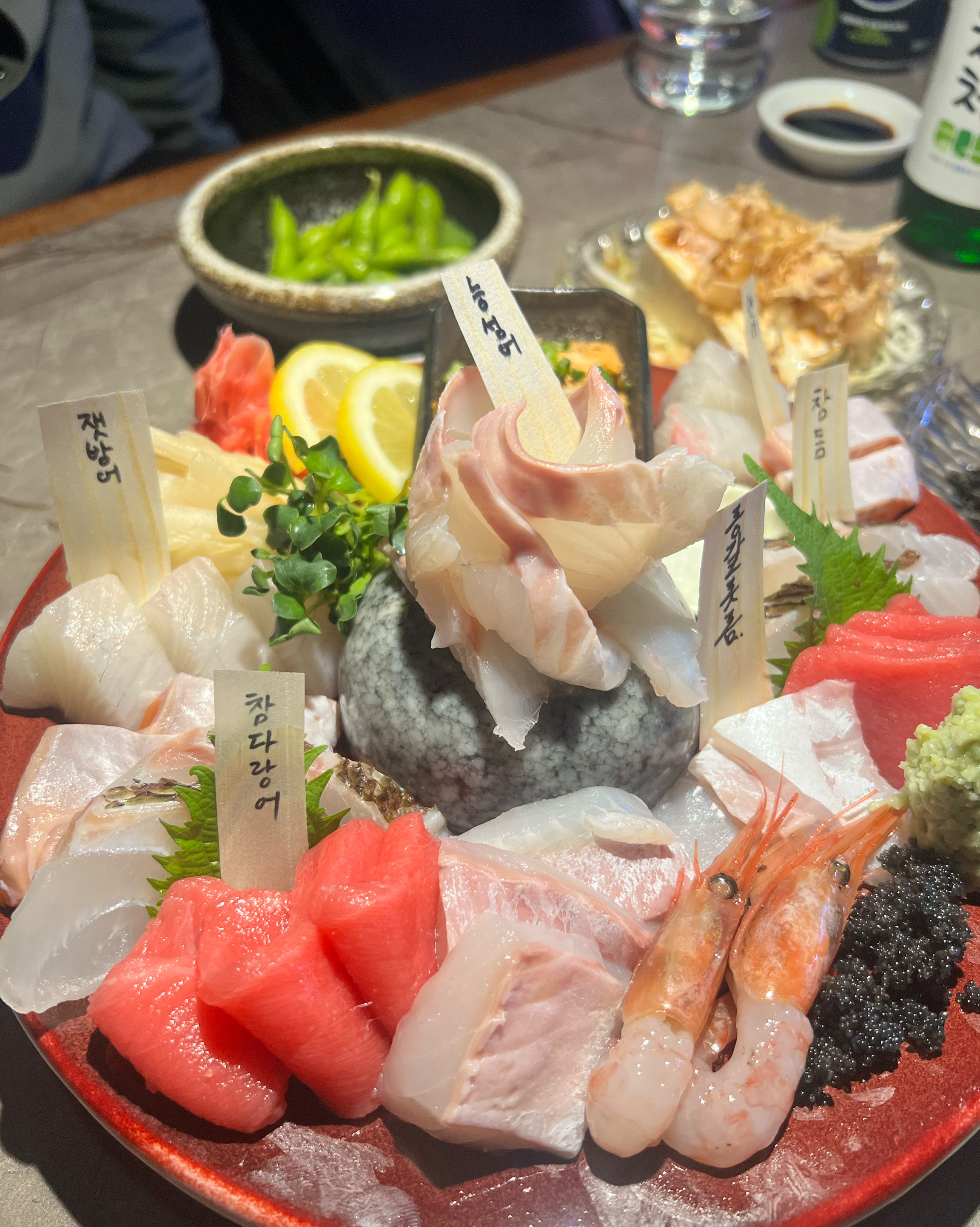 회가 아주그냥 쫀득쫀득 숙성이 너무 잘 됐어요~! - 종로 맛집 숙썽수산 종로본점
