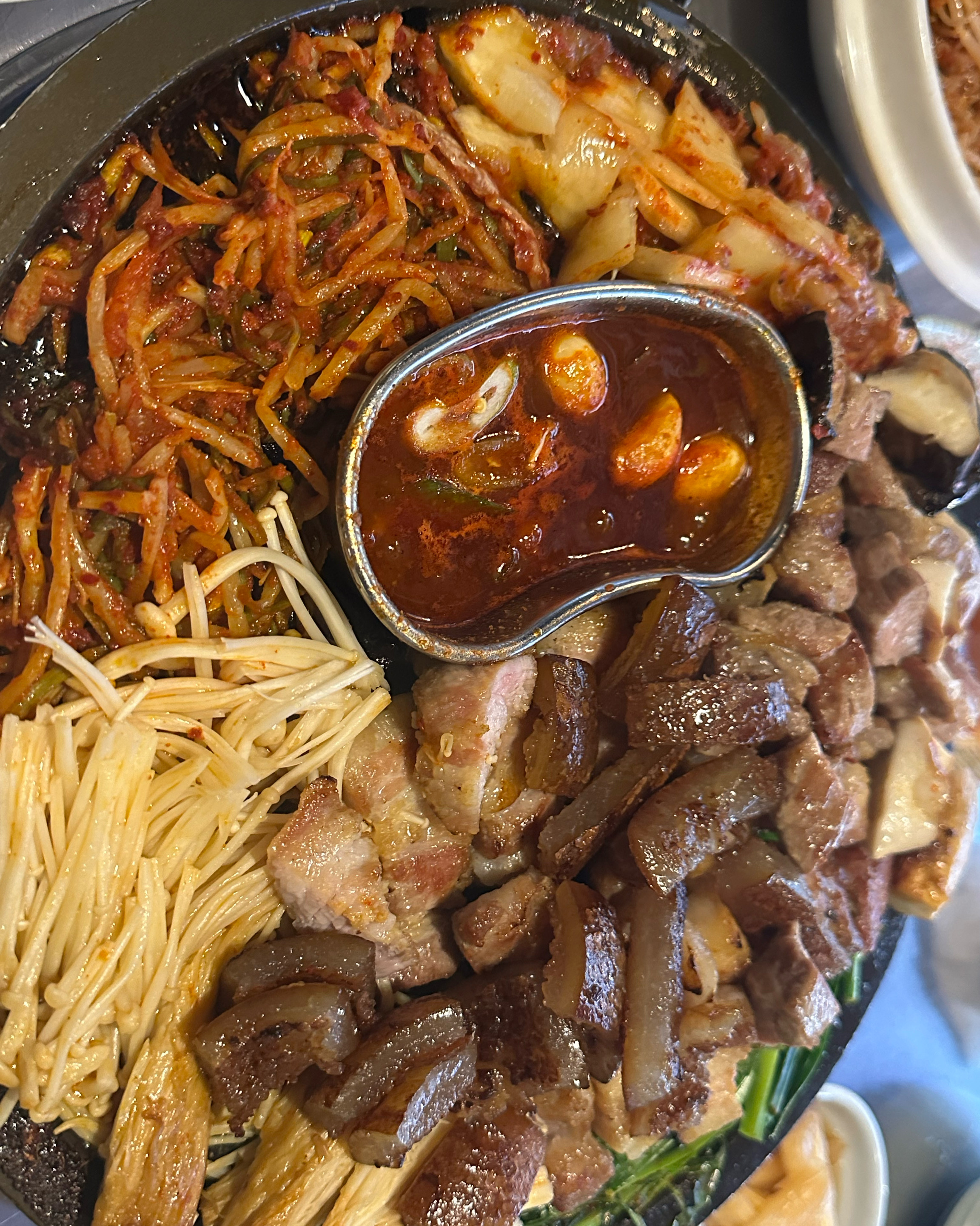 2번째 방문 개맛도리 목살이 부드라워오 - 대구 맛집 미진삼겹살