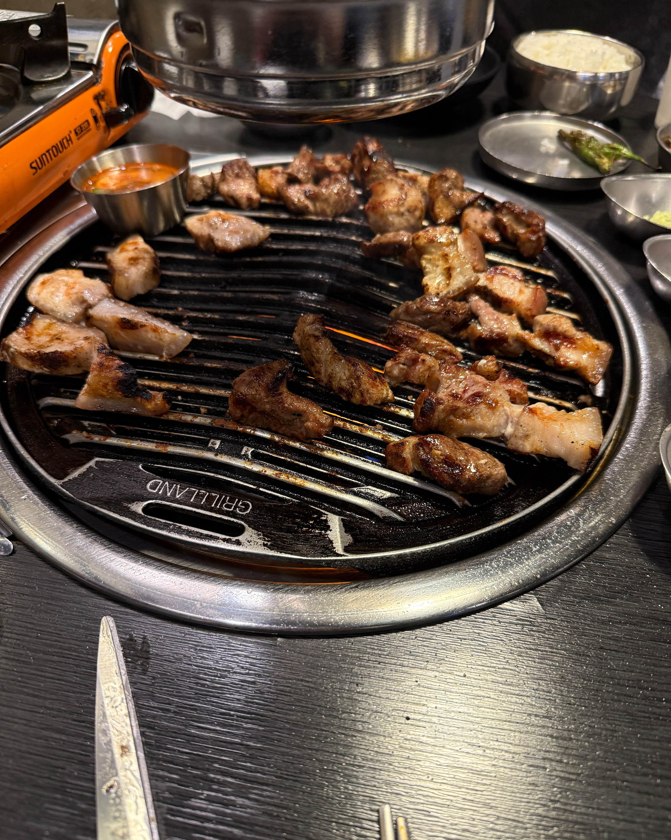 최근에 먹은 고기 중에 가장 맛있는 거 같아요 - 대전 맛집 오백돈 대전본점