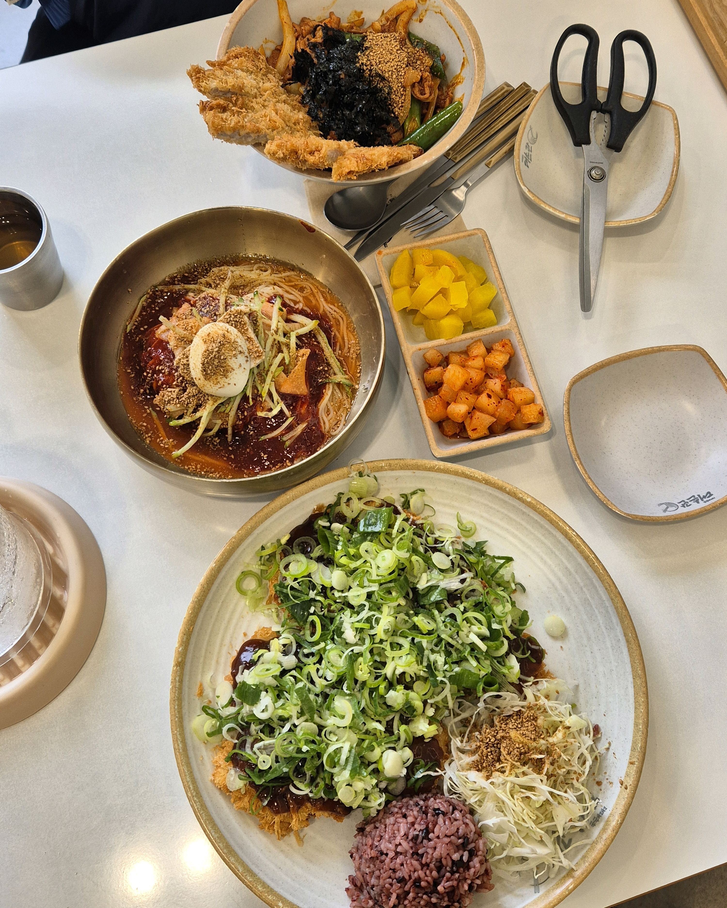 맛있게 잘 먹었습니다 ! 돈까스 밀면 최고고 양이 많습니다 😋 - 대전 맛집 대전봉명동맛집 대손관본점