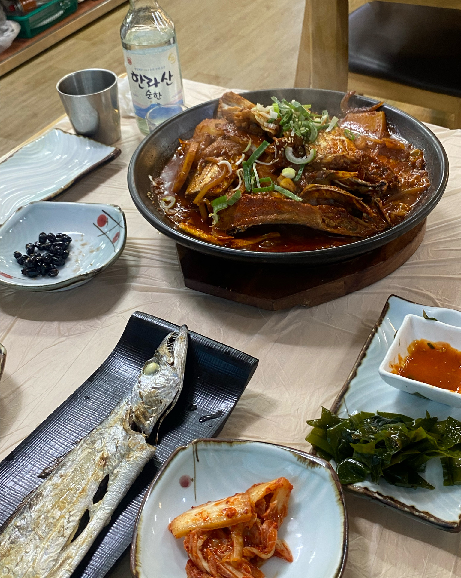 갈치 고등어조림, 갈치구이까지 맛있습니다 부드러워요 - 제주 맛집 성산바다풍경 제주성산일출봉점