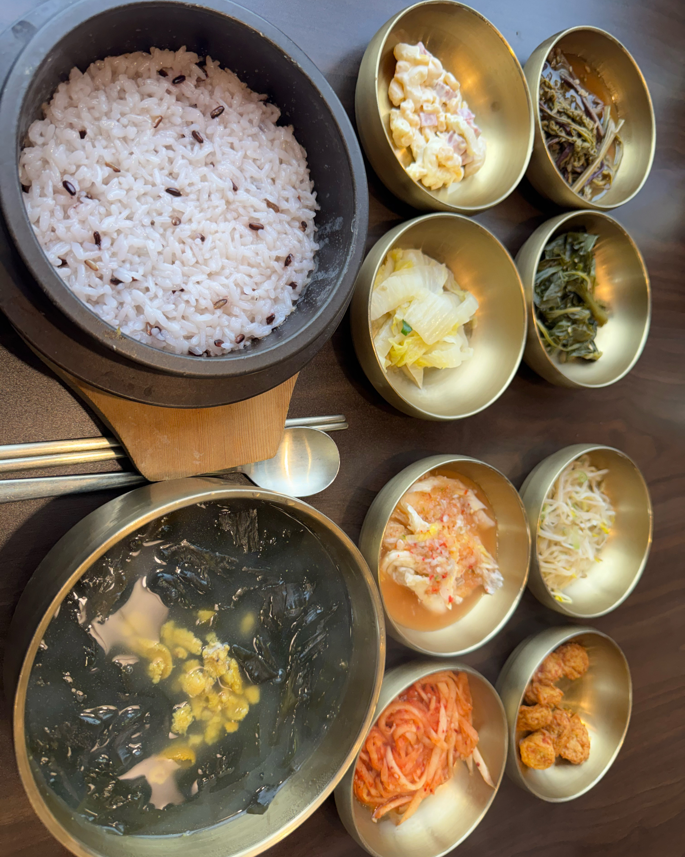 사장님이 너무 친절하시고 아침 먹으러 갔는데 너무 배부르게 잘 먹었습니다❤️ - 제주 맛집 하귀 보배쌤보리김치와게장