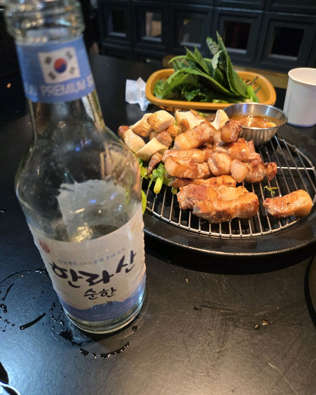직접구워주셔서 너무 편하게 맛있게 잘먹었습니다 - 제주 맛집 풍로 제주신화월드점
