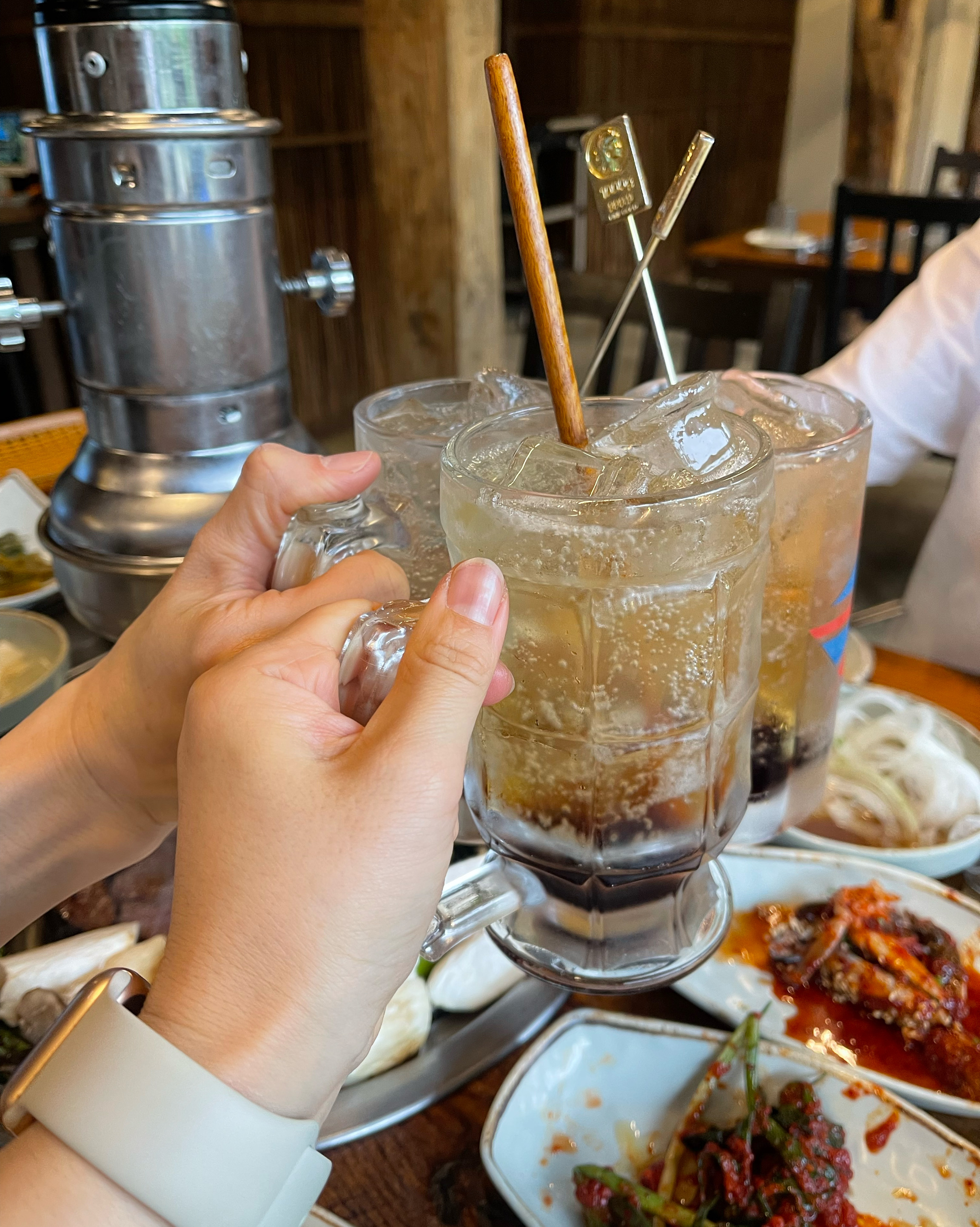 친구들과 함께 한자리 골목안 숨은 맛집이네요 뷰도 너무 좋아요 - 대구 맛집 스무고개