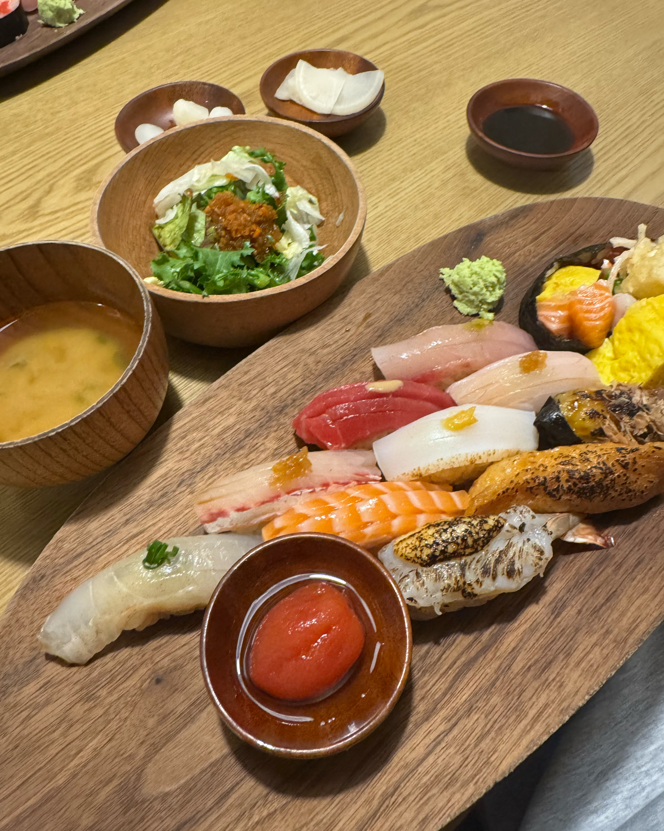 초밥이 너무 맛있어요 장국도 시원해요! - 대전 맛집 초미당 세번째