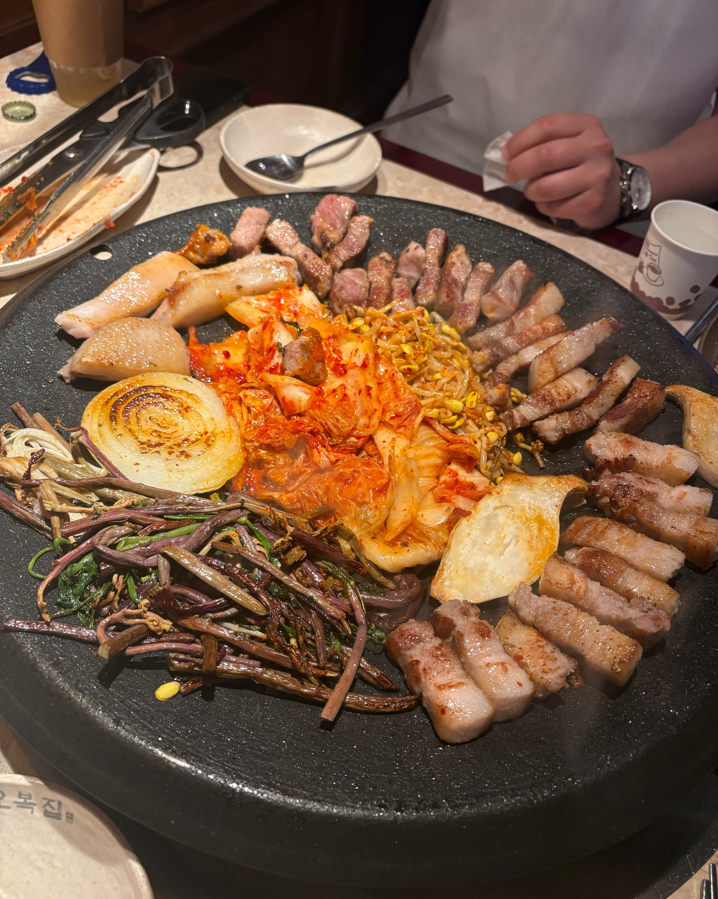고기가 먹고싶어서 찾아보다가 리뷰가 좋아서 방문했어요! - 구월동 맛집 오복솥뚜껑