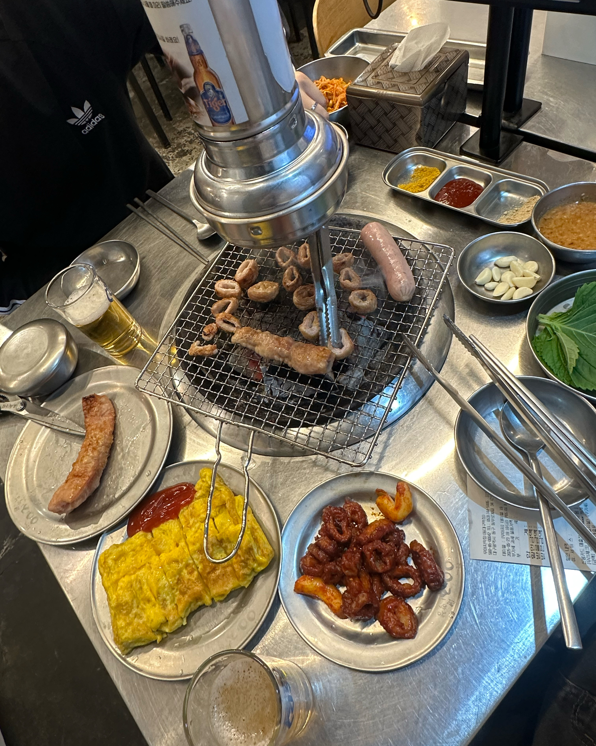 너무 맛있구 서비스도 많이 주셔서 최고에용 🫶🏻 - 대구 맛집 우야지막창 동대구역점
