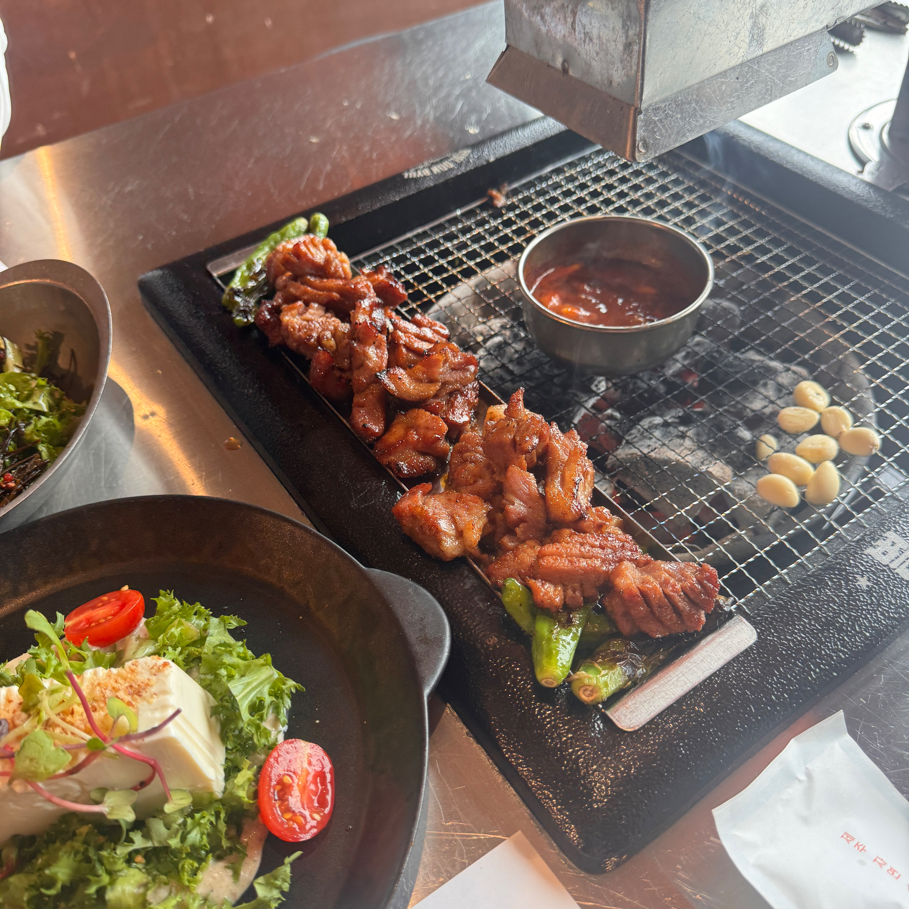 귤꽃갈비랑 갈비 먹었는데 대만족이에요 ~ - 제주 맛집 별돈별 중문 본점
