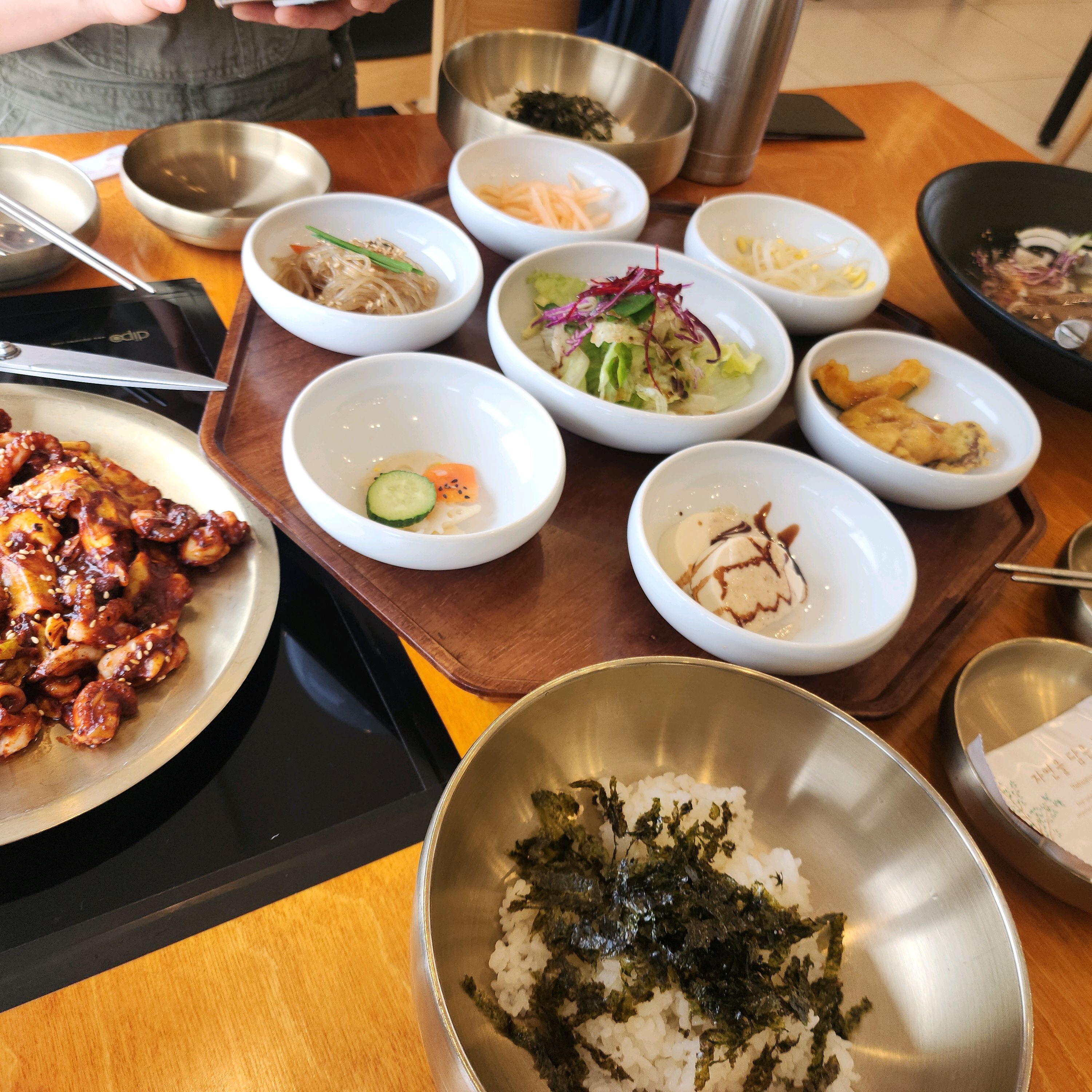 쭈꾸미 먹자고해서 찾던중  도토리묵전 너무 먹고 싶어서 청담한상에 왔어요 - 대구 맛집 청담한상