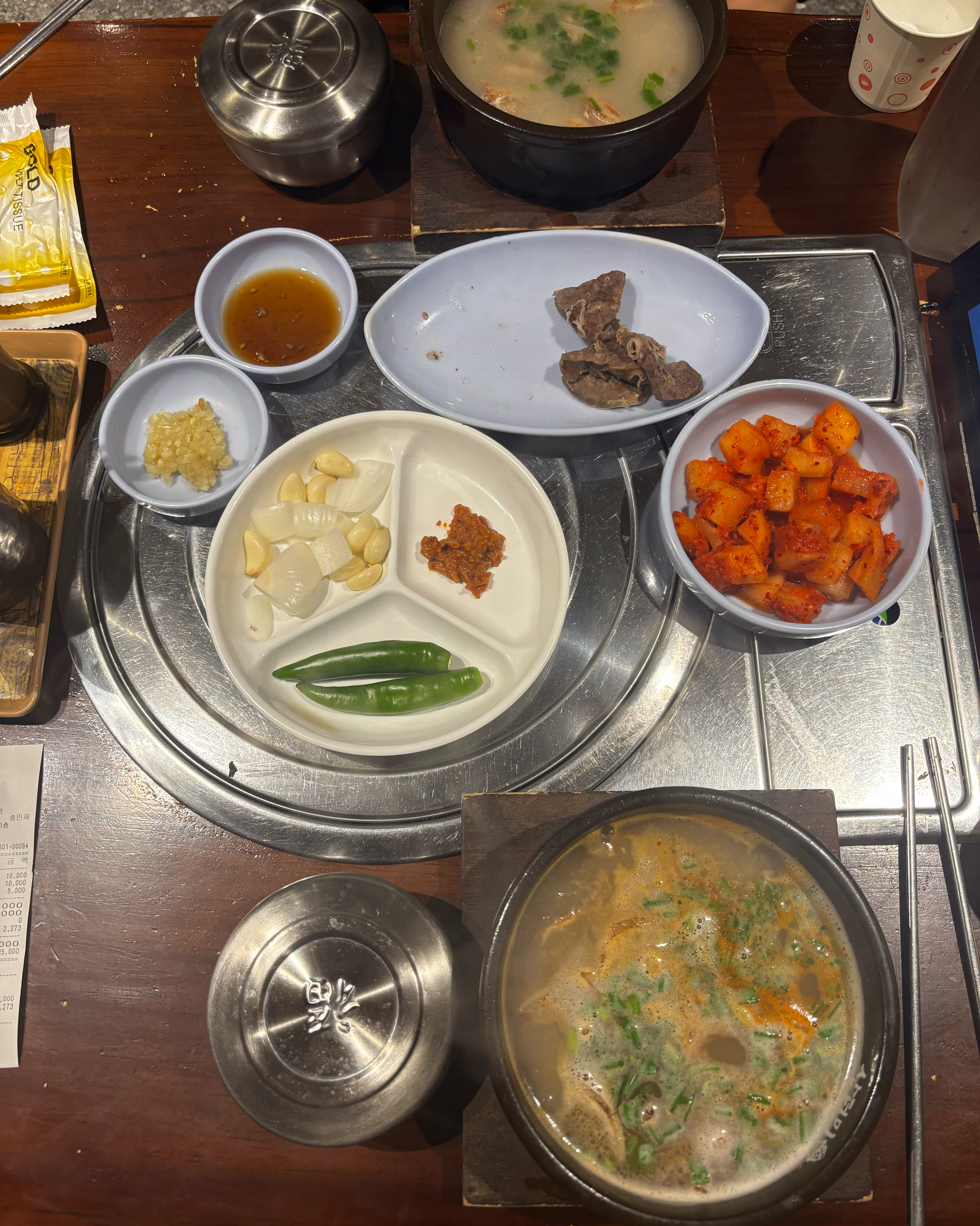 처음 와보는 데  너무ㅜ마싰습니다!!!! - 대구 맛집 산더미 미성돼지국밥
