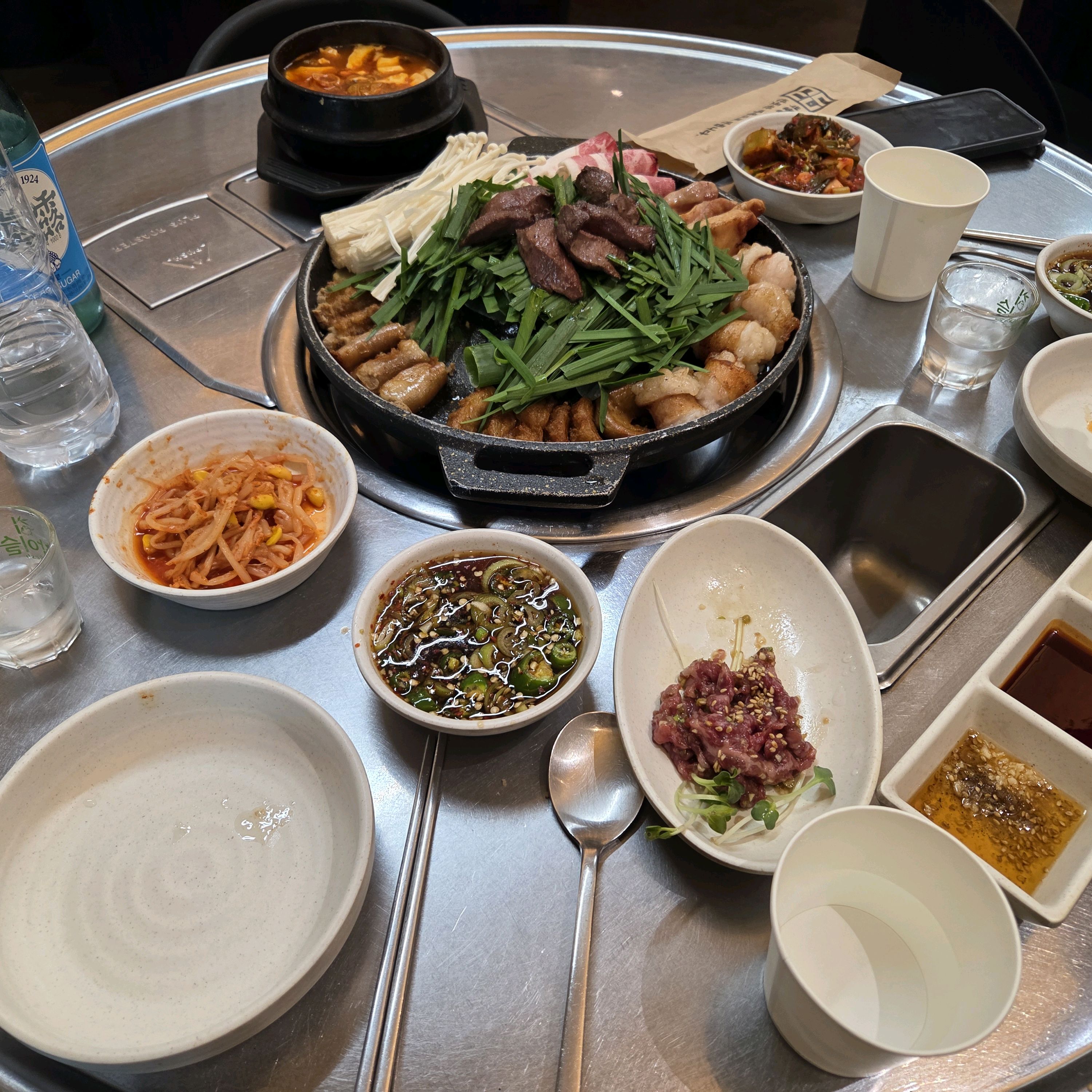 진짜 곱창이 곱 넘쳐나고 너무 맛있어요 덕분에 금주 풀었습니다 감사합니다 ㅠ - 대전 맛집 벽돌곱창 시청본점