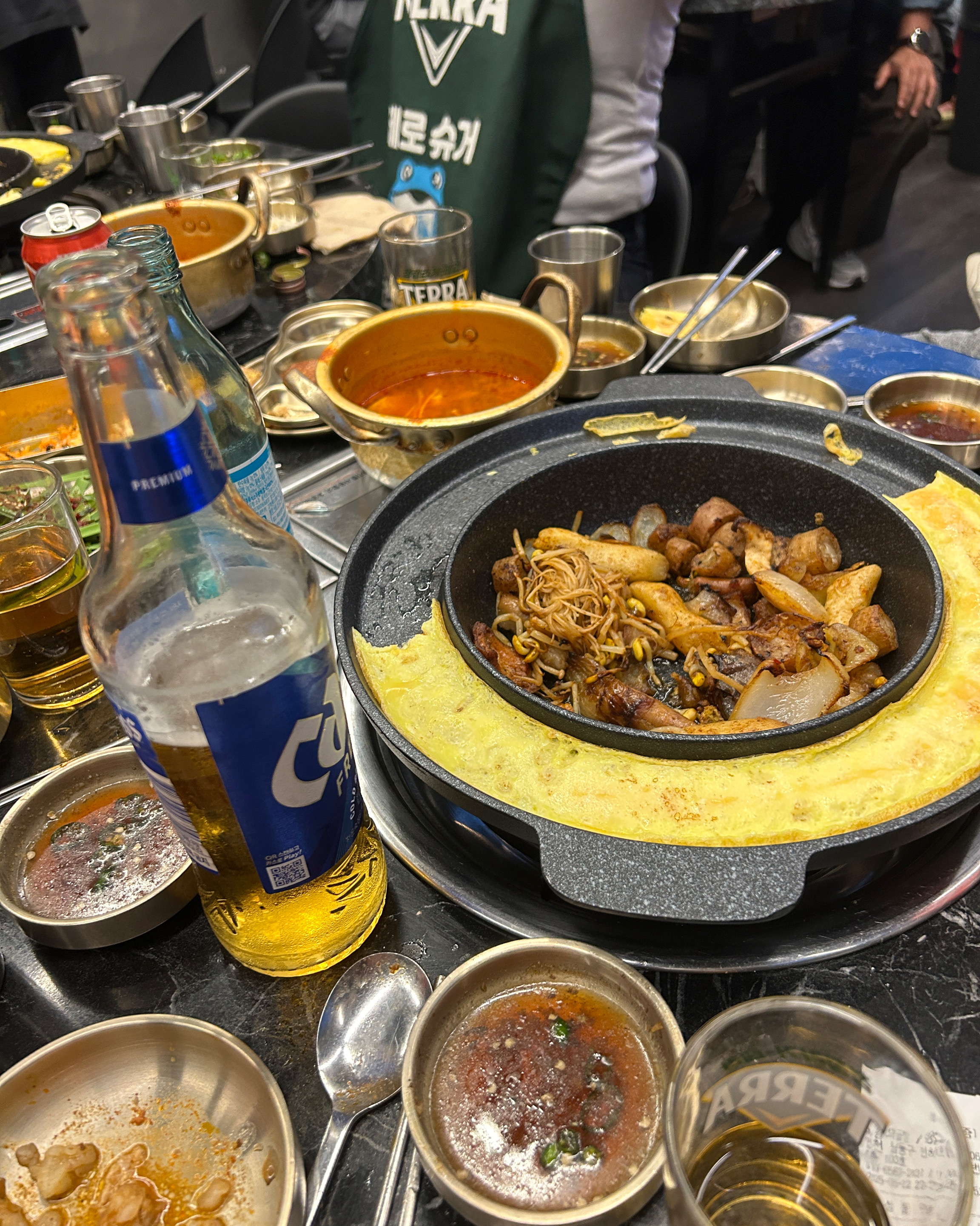 구워져 나와서 먹기 너무 편하고 가성비도 좋아요 - 구월동 맛집 욕망의곱창 구월점