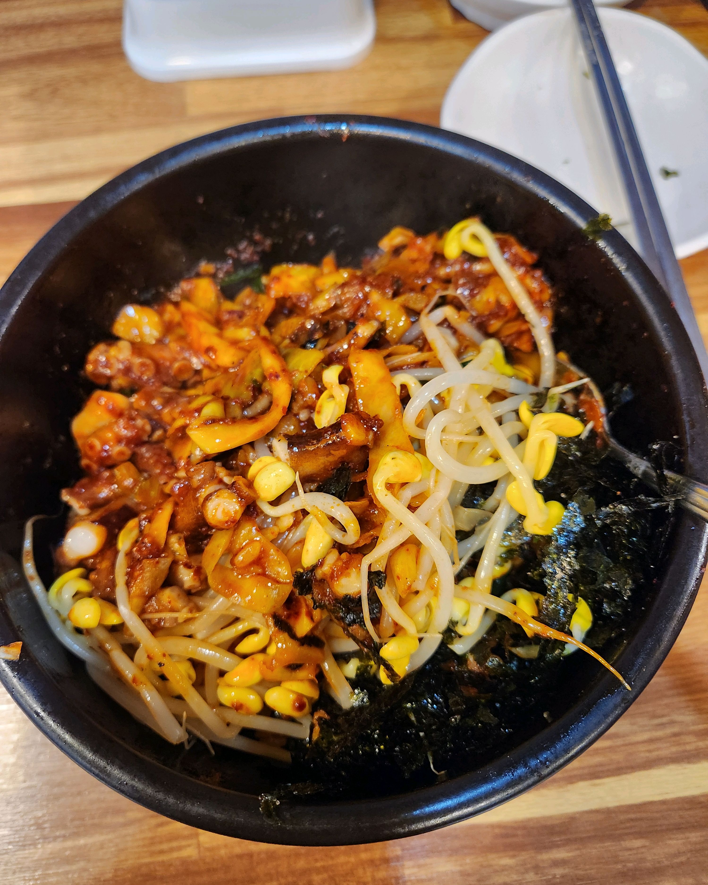 두번째 방문인데 낙지돌솥덮밥 정말 맛있네요!!!! - 대구 맛집 세연콩국