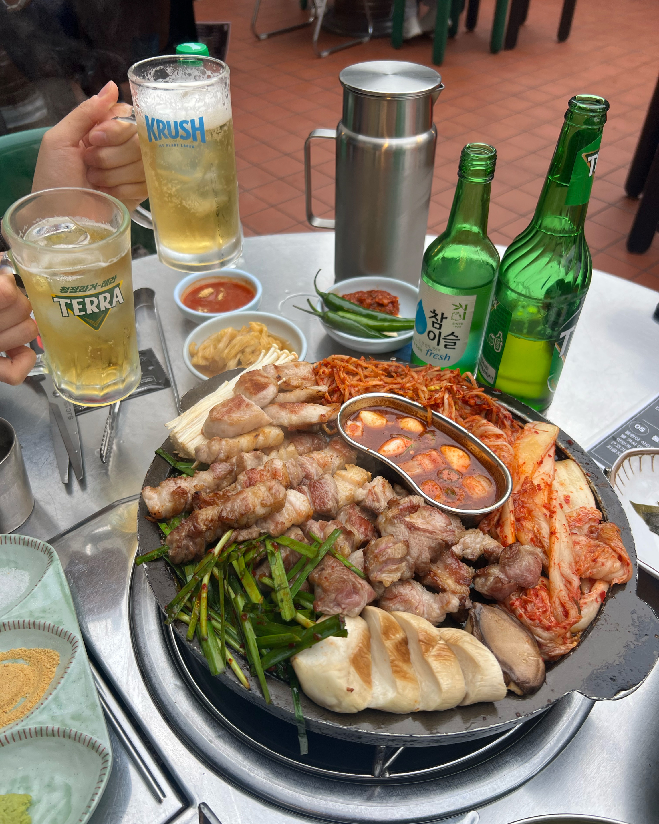 늘 오는 곳이지만 너무 맛있고 가격 대비 너무 좋아요! - 대구 맛집 미진삼겹살