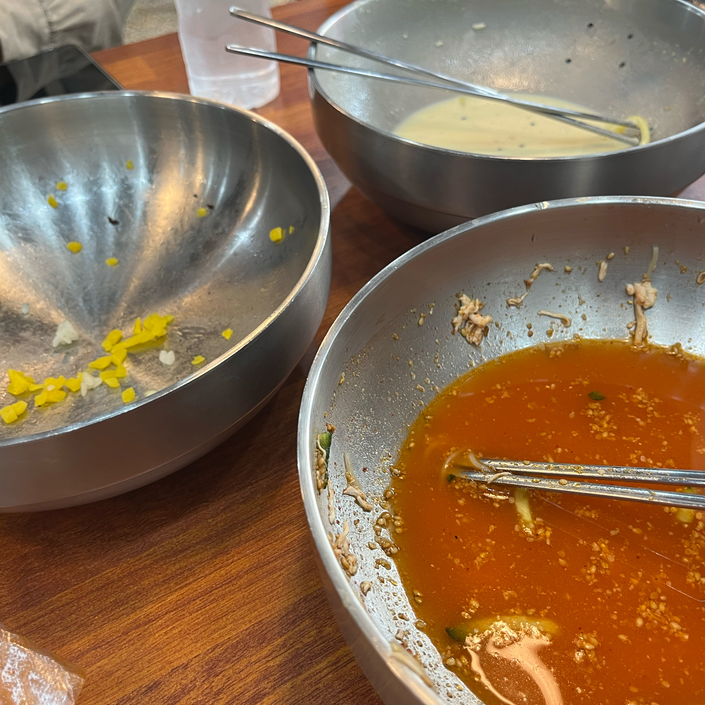 너무 맛있습니다. 정신을 차려보니 모두 먹은 뒤였습니다🙏 - 대구 맛집 길천 인생면옥 범어본점
