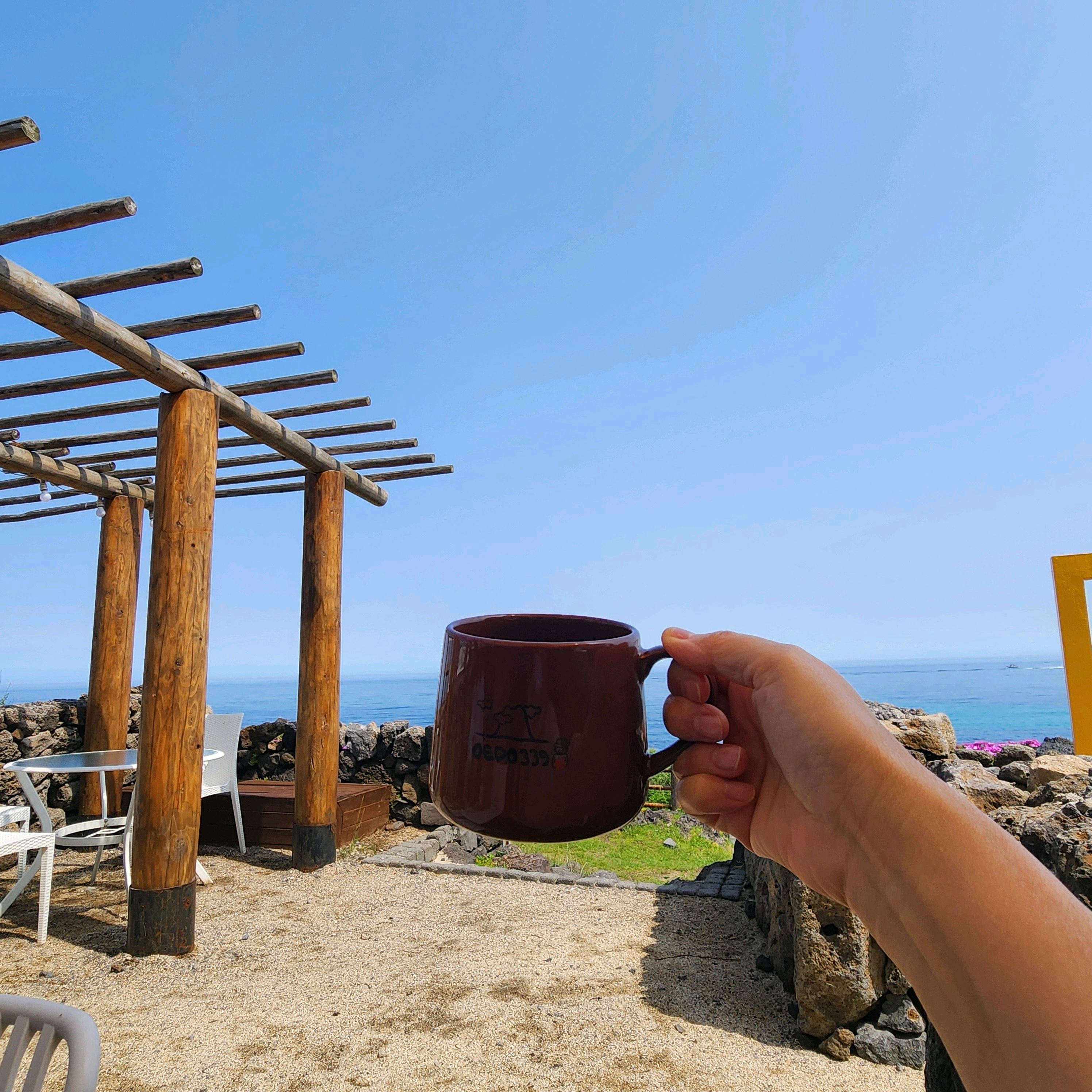 뷰도 너무 좋고 커피맛도 좋고 직원이 엄청 친절했습니다 .새도 놀러오고 정말 좋은곳 이었