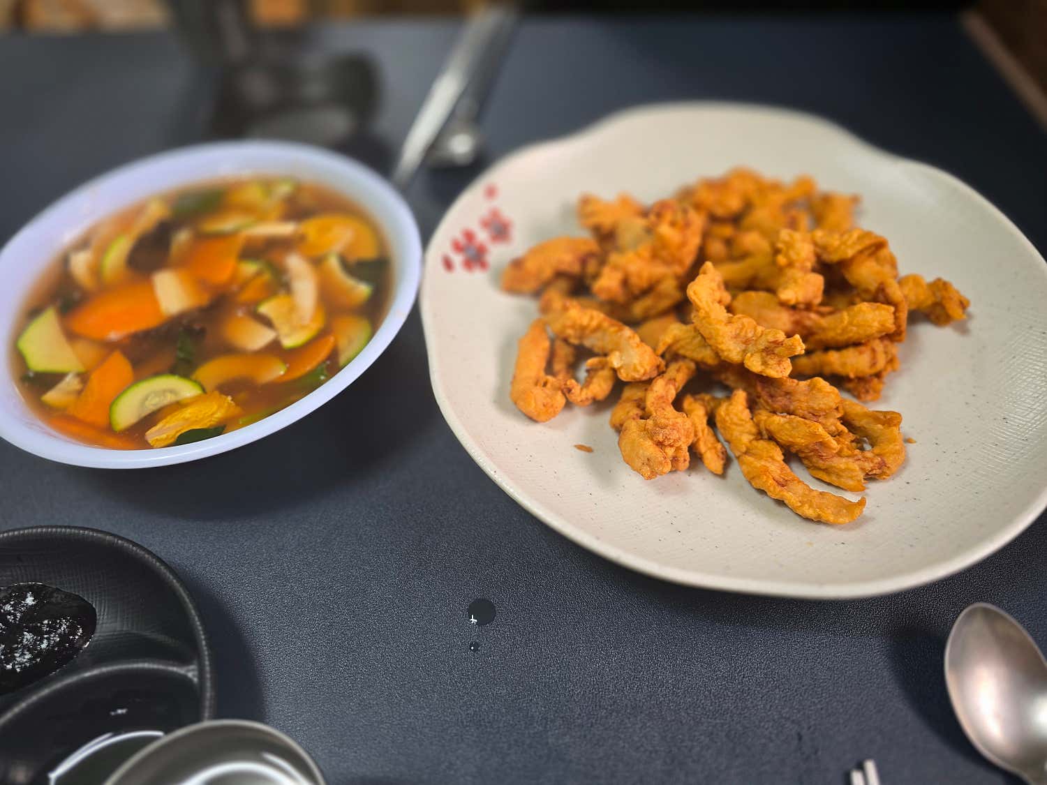 우강반점 탕수육 소스