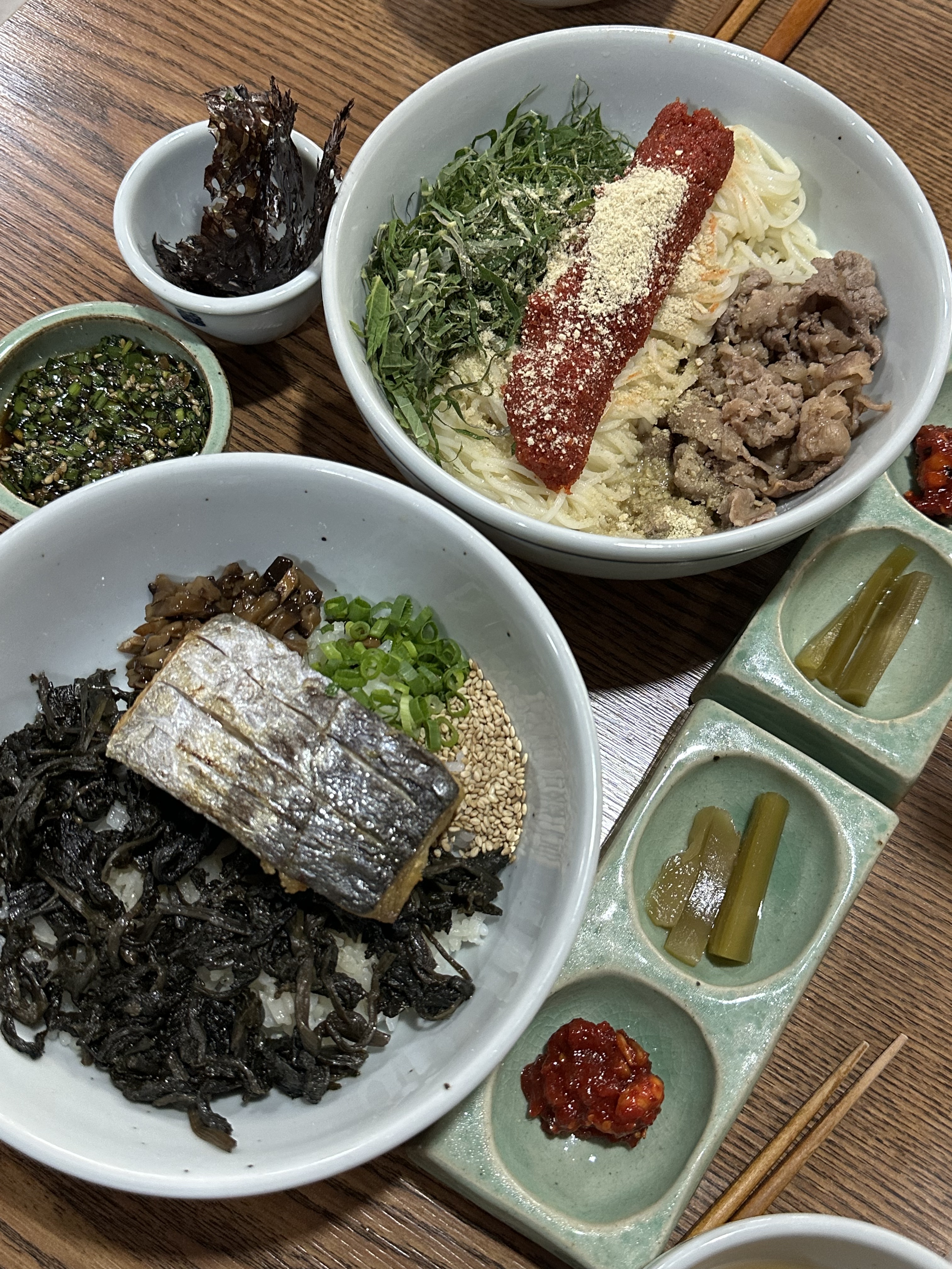 삼치와 청어알 먹었는데 둘다 맛있어요! - 대구 맛집 향택 동대구점