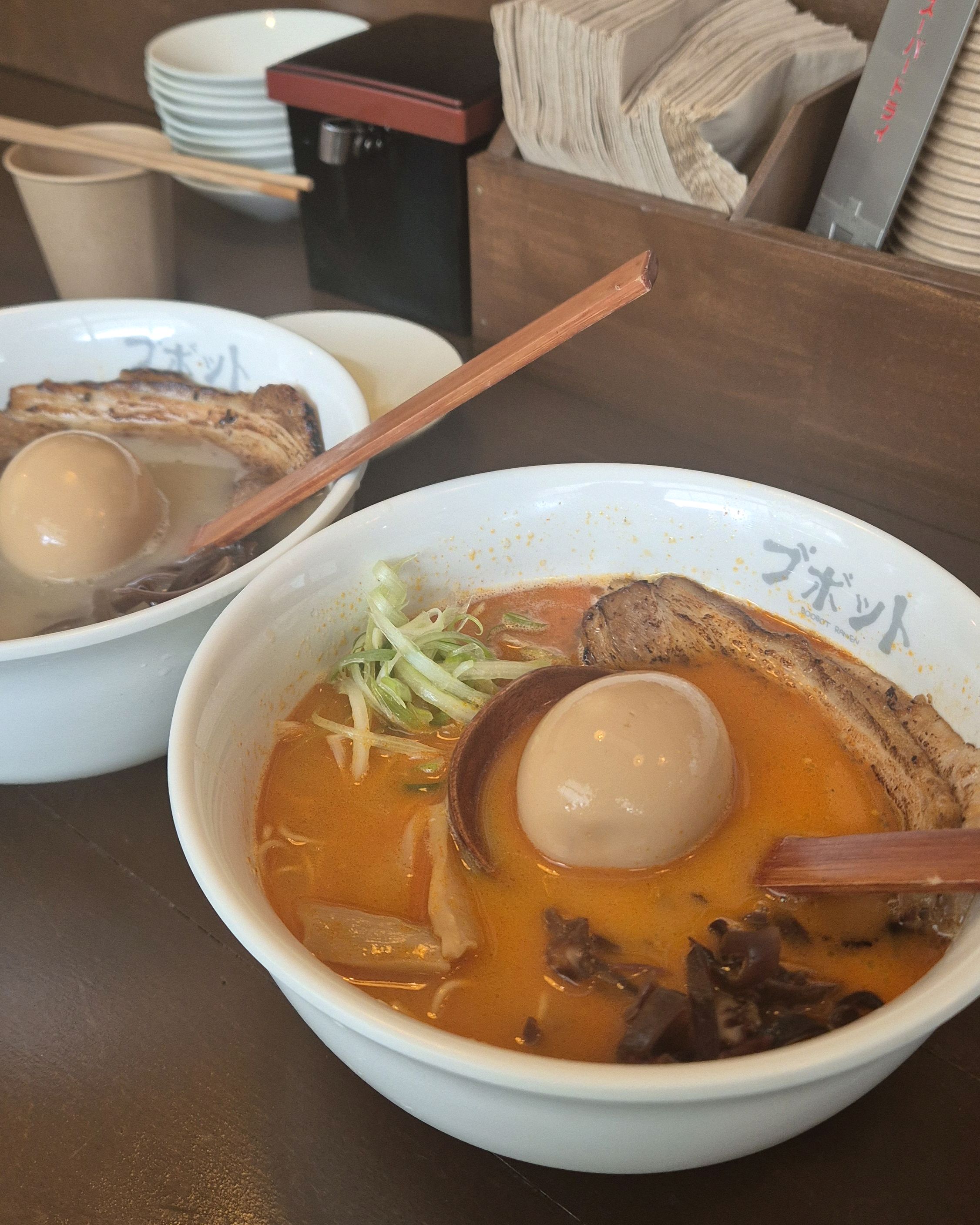 저번에 재료소진으로 못먹고가서 아쉬웠는데 드뎌먹게 되었네요!! - 대전 맛집 라멘 부보트