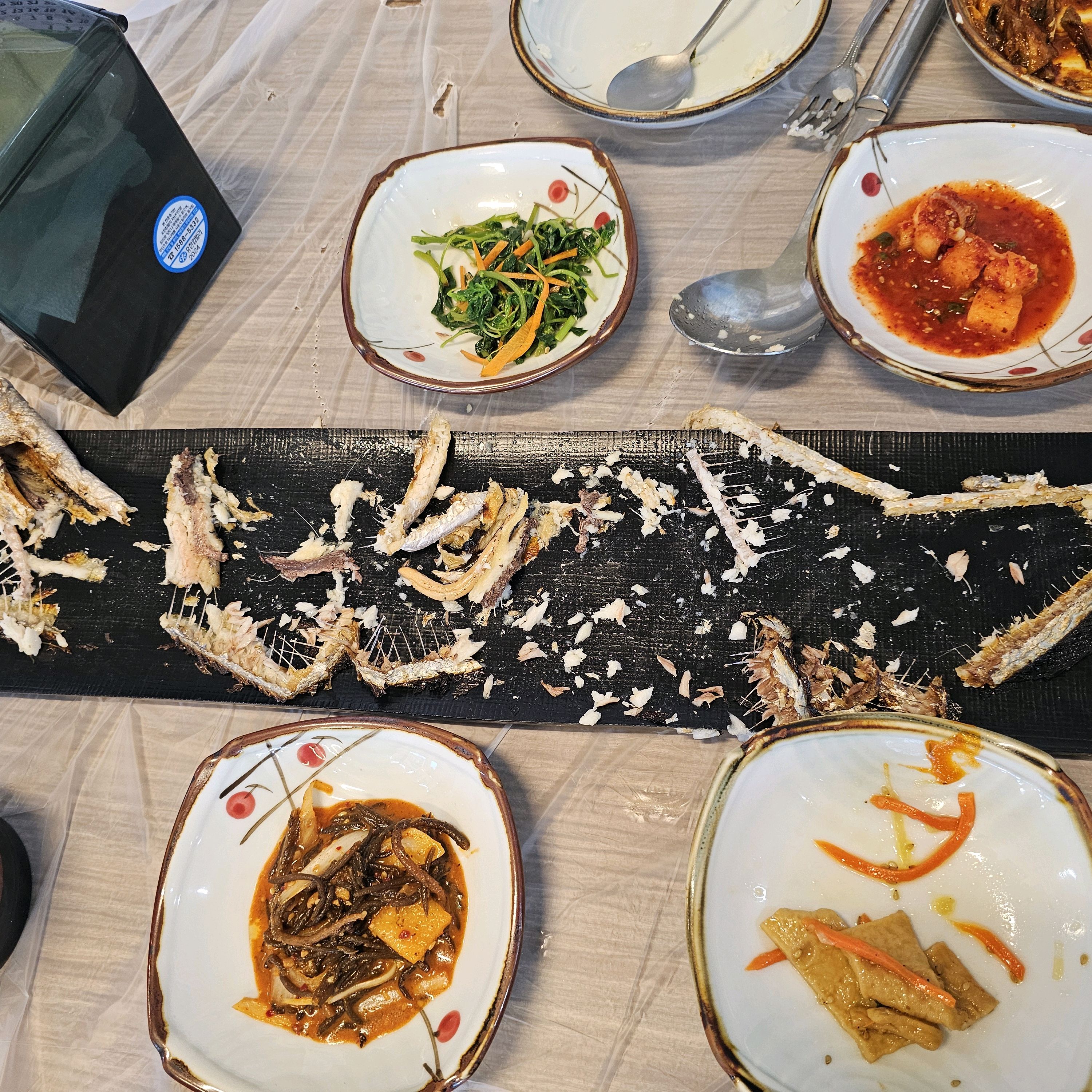 너무 맛있어서 사진 찍기도 전에 다 먹어 버렸네요^^ - 제주 맛집 성산바다풍경 제주성산일출봉점