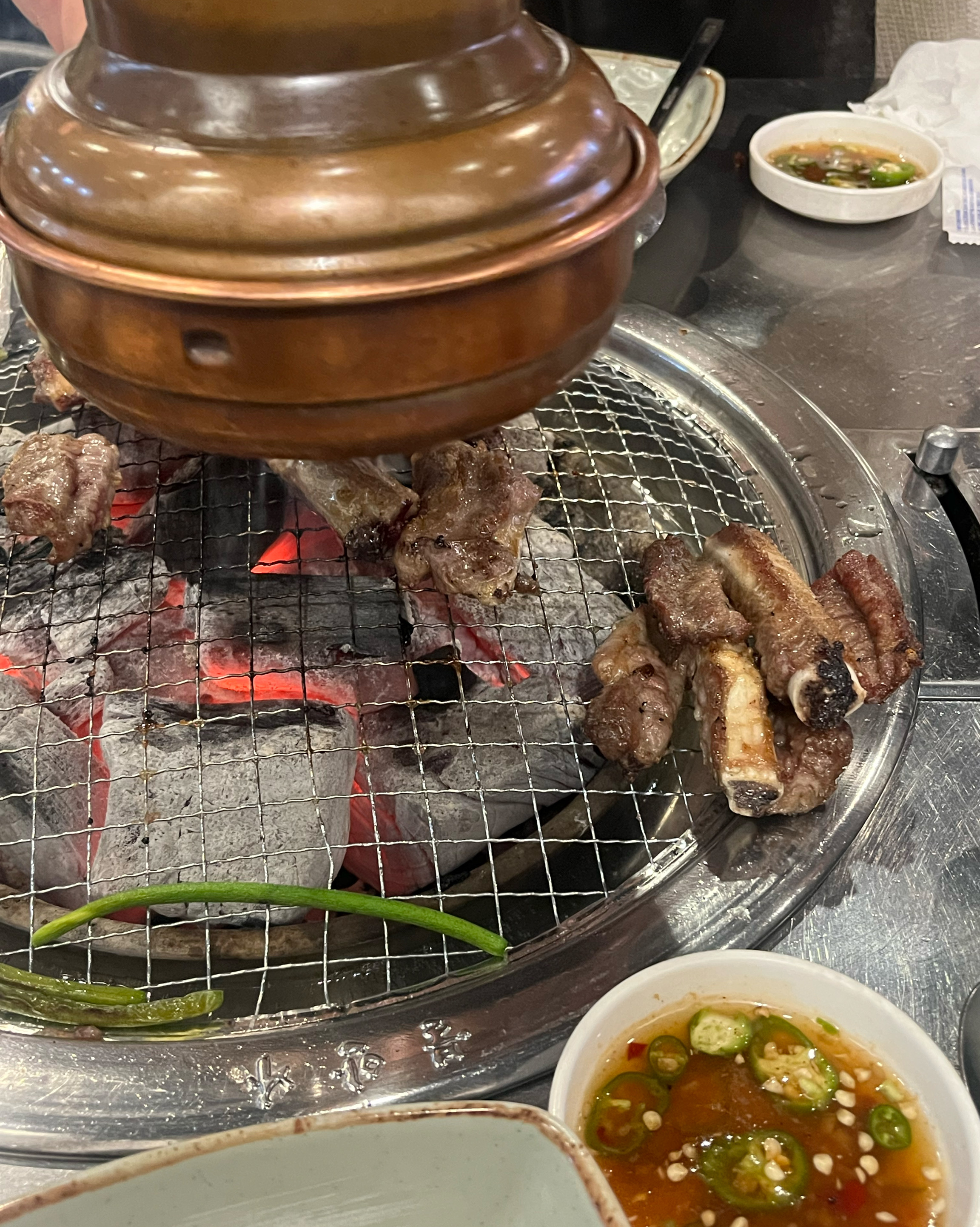 생갈비 처음 먹어보는데 넘 맛있게 잘 먹었어요! - 대전 맛집 팔팔생갈비