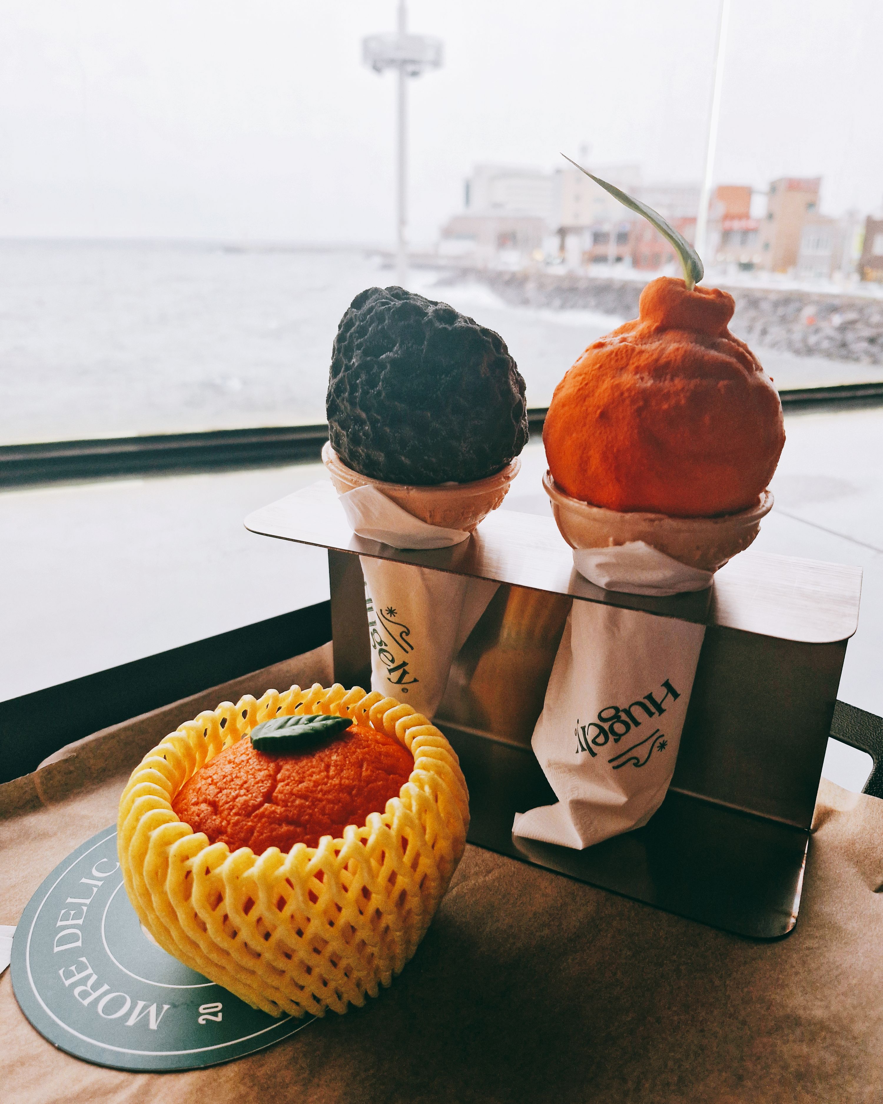 공항가기전 들린 제주디저트맛집ㅎㅎ - 제주 맛집 휴즐리 제주