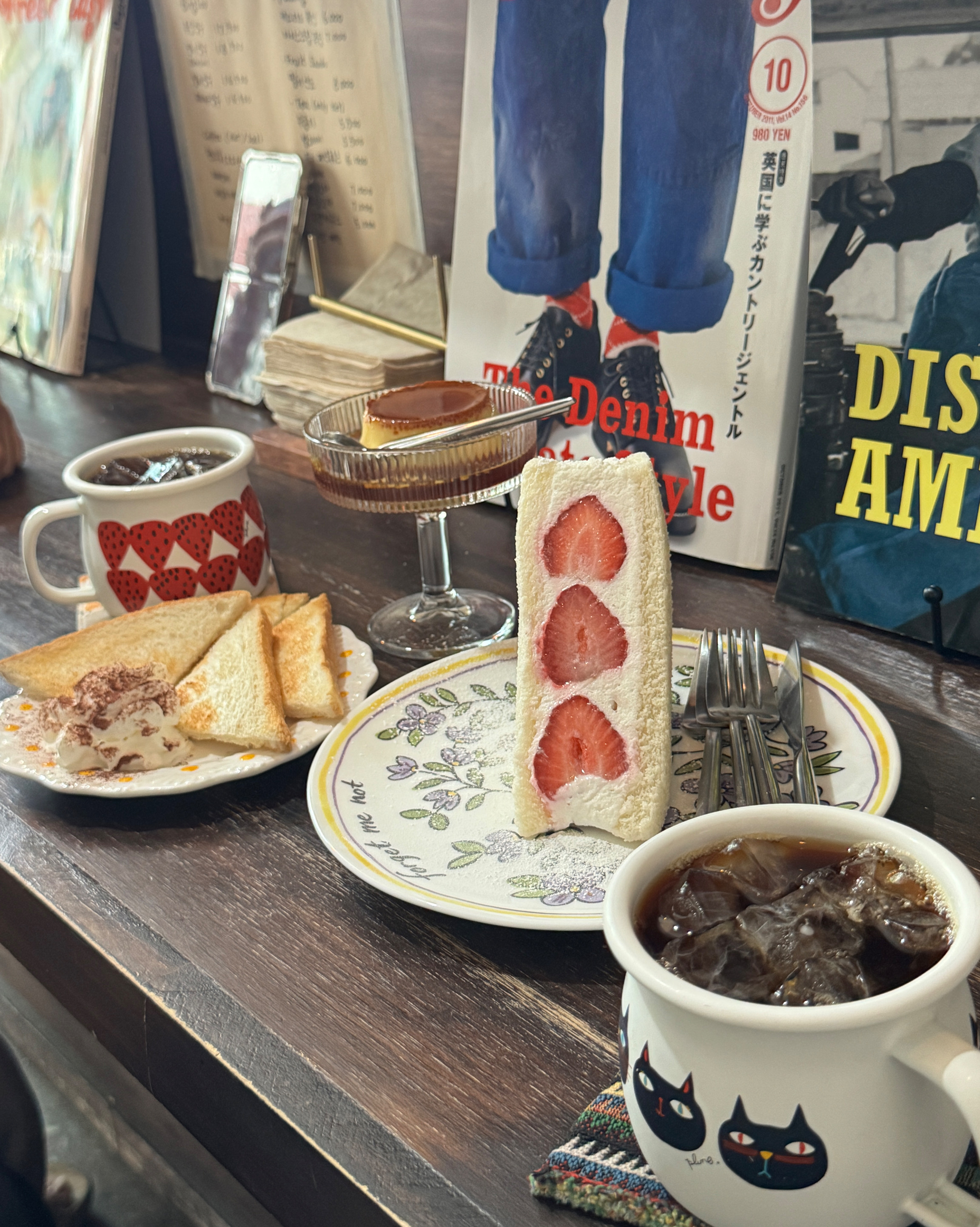 너무 아기자기하거 이뻐여!! - 대전 맛집 킷사코오리