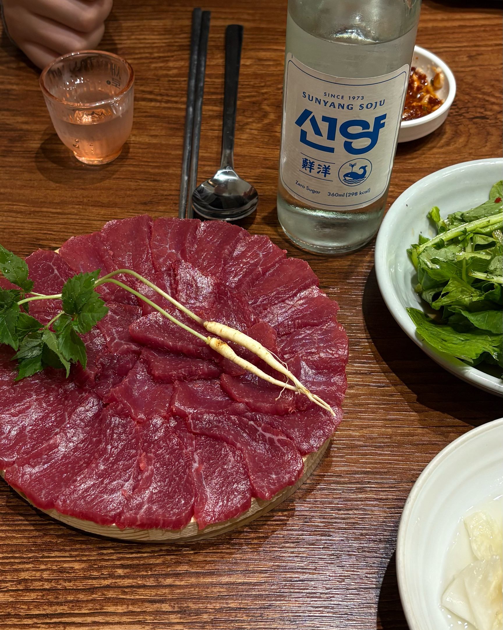 먹어본 뭉티기 중에 젤 마싯음 - 대구 맛집 덕일생고기 본점