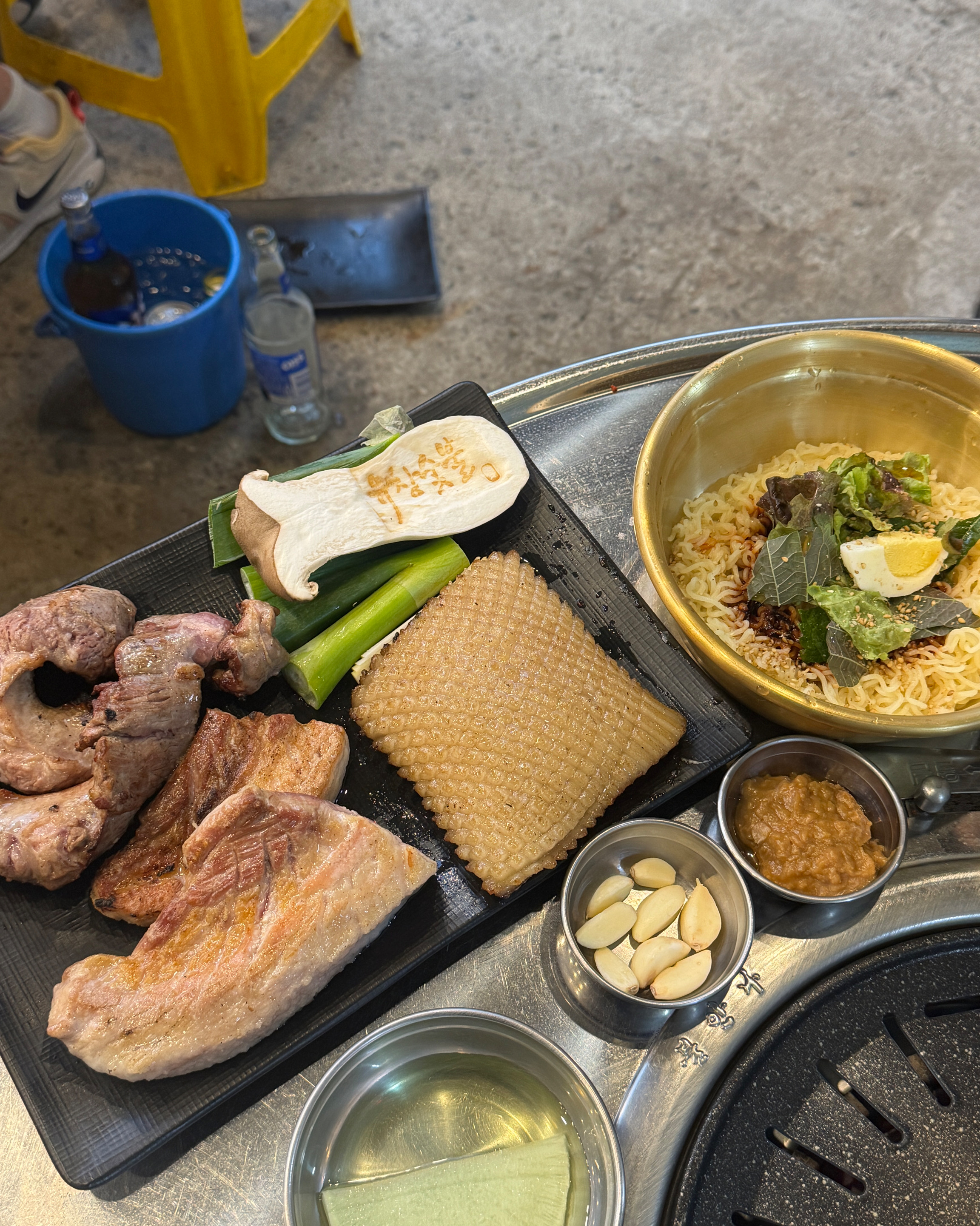 진짜 너무 맛있어요 ㅠ 야장에서 먹어서 더 분위기 좋게 먹을수있었어용 - 대구 맛집 유창숯불