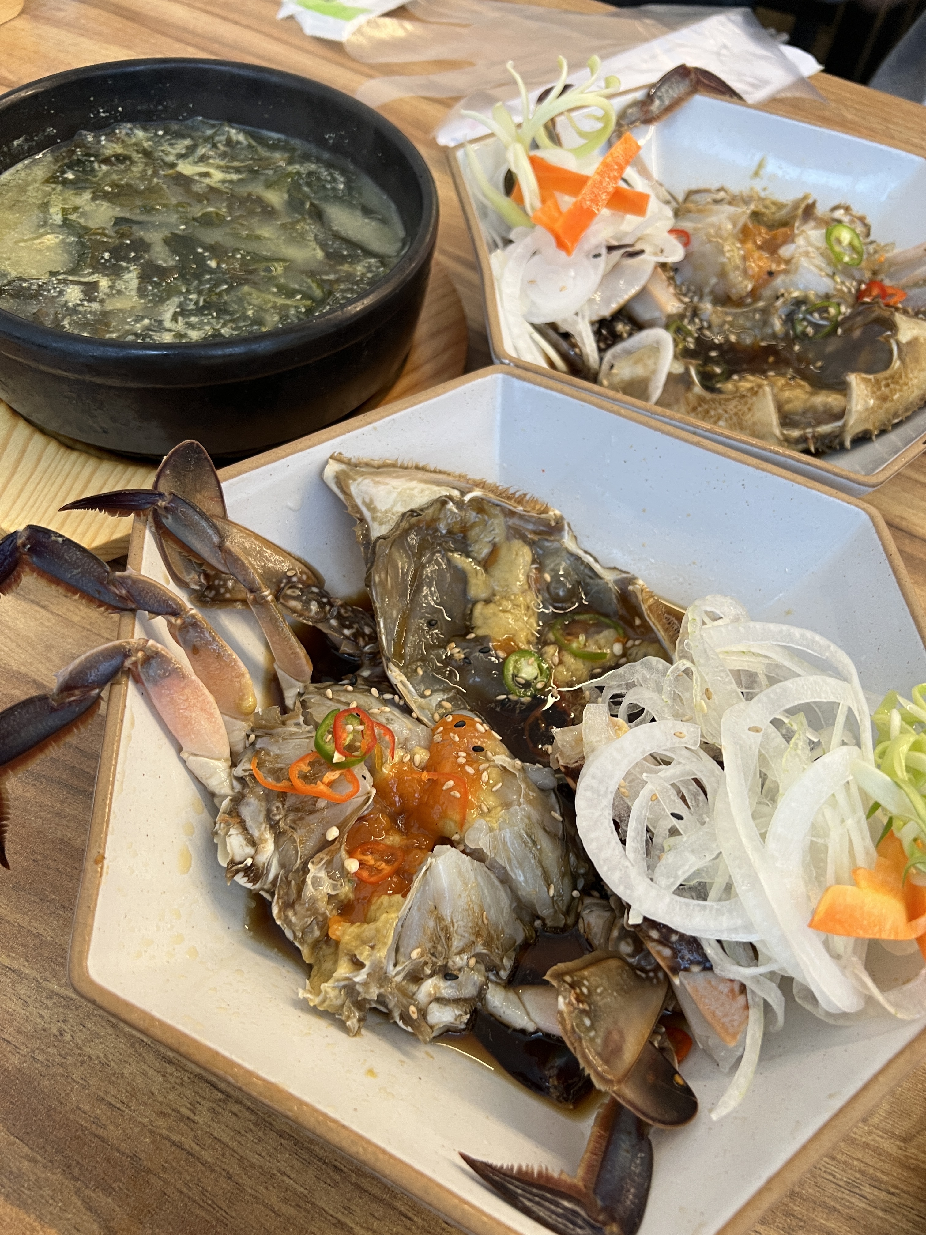 저는 게를 엄청 좋아해서 대게 홍게 꽃게 - 대구 맛집 서해게장집