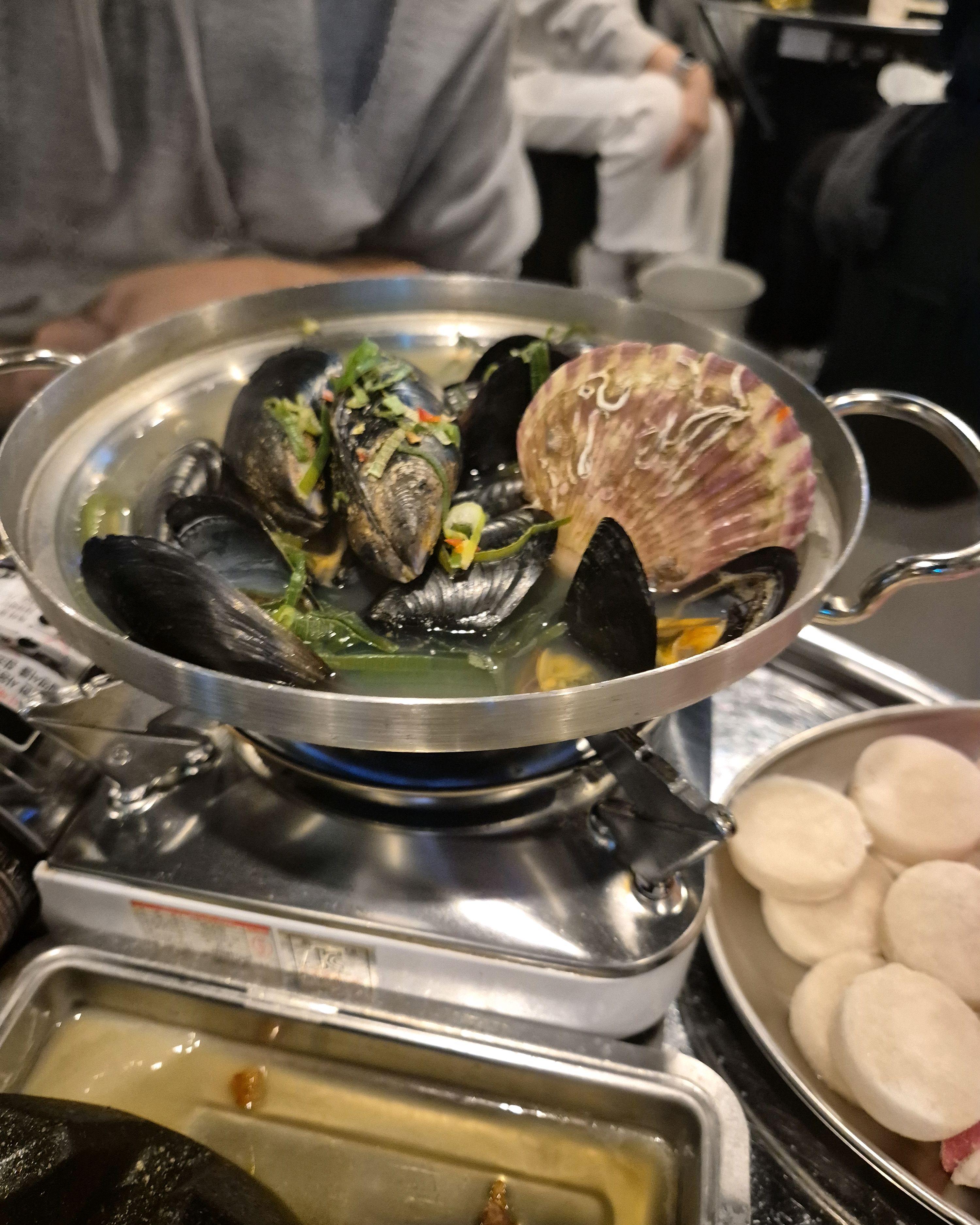 막창 먹고 추가로 가리비 홍합탕 선착순 가격할인 - 대구 맛집 연막창 칠곡3지구점