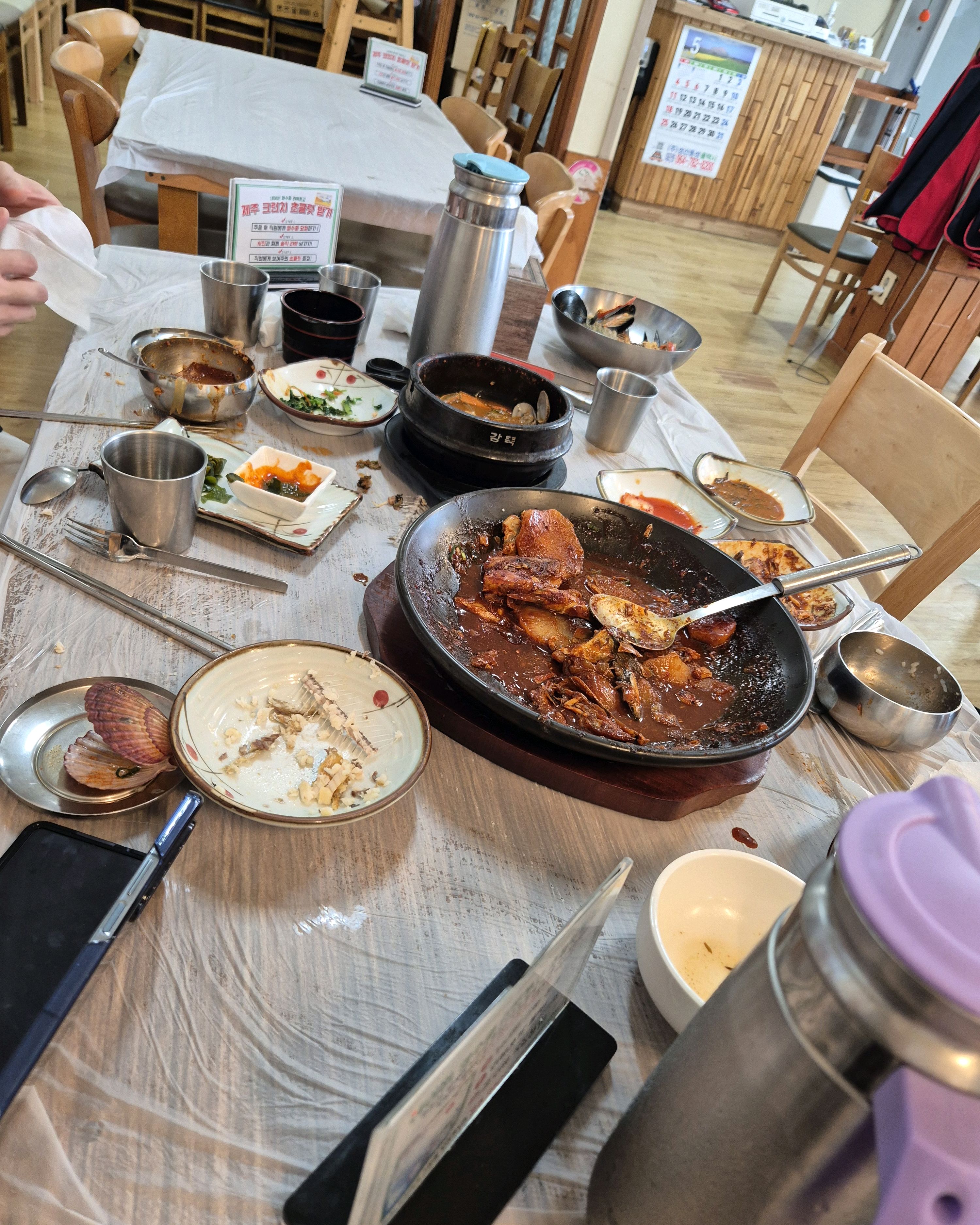 너무 맛있아요 풍경도 바로 바다앞이예요^^ - 제주 맛집 성산바다풍경 제주성산일출봉점
