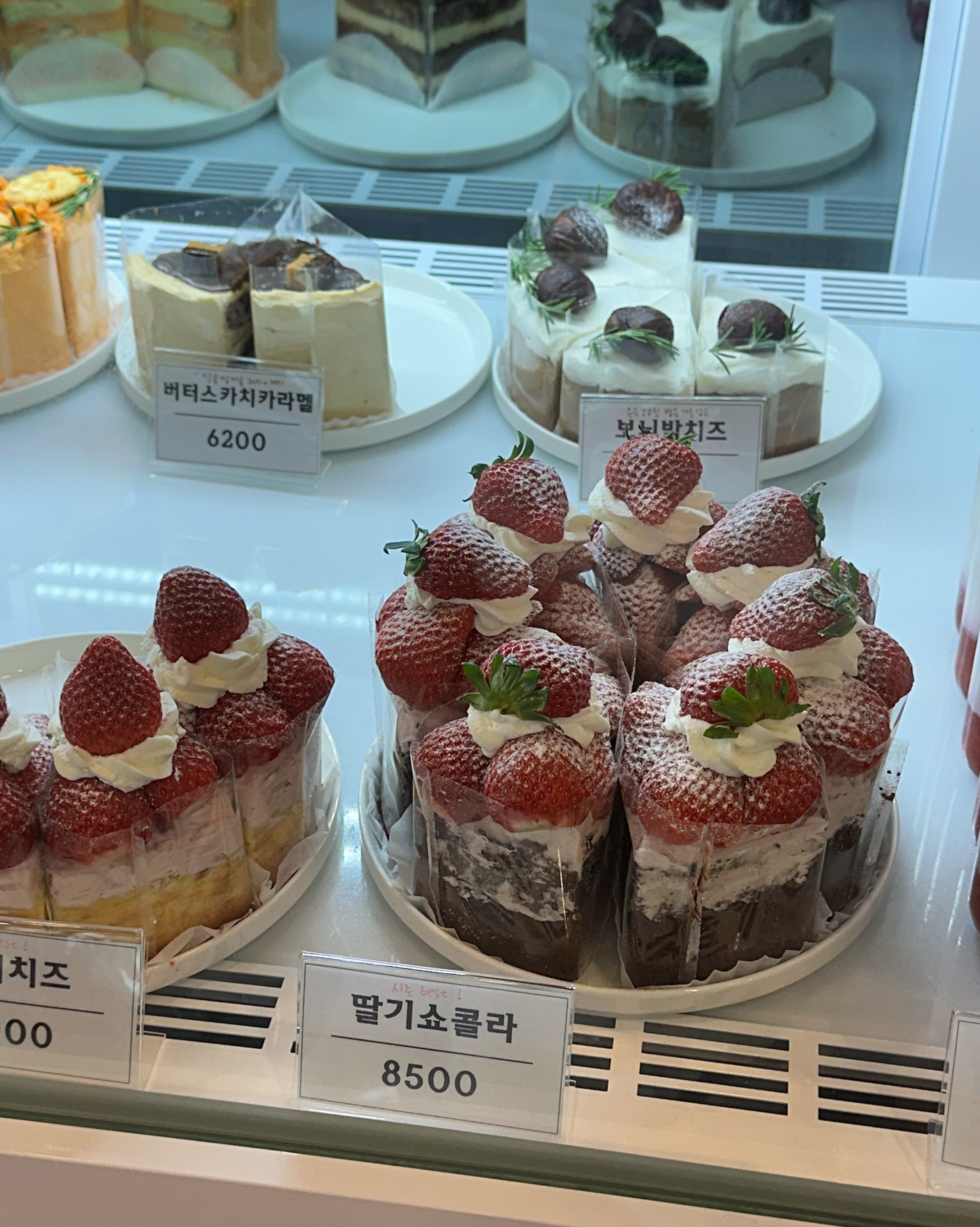 대전 카페 중 세상 모든 케이크를 모아둔 곳 !! 과일 듬뿍 케이크가 종류별로 가득있어요 