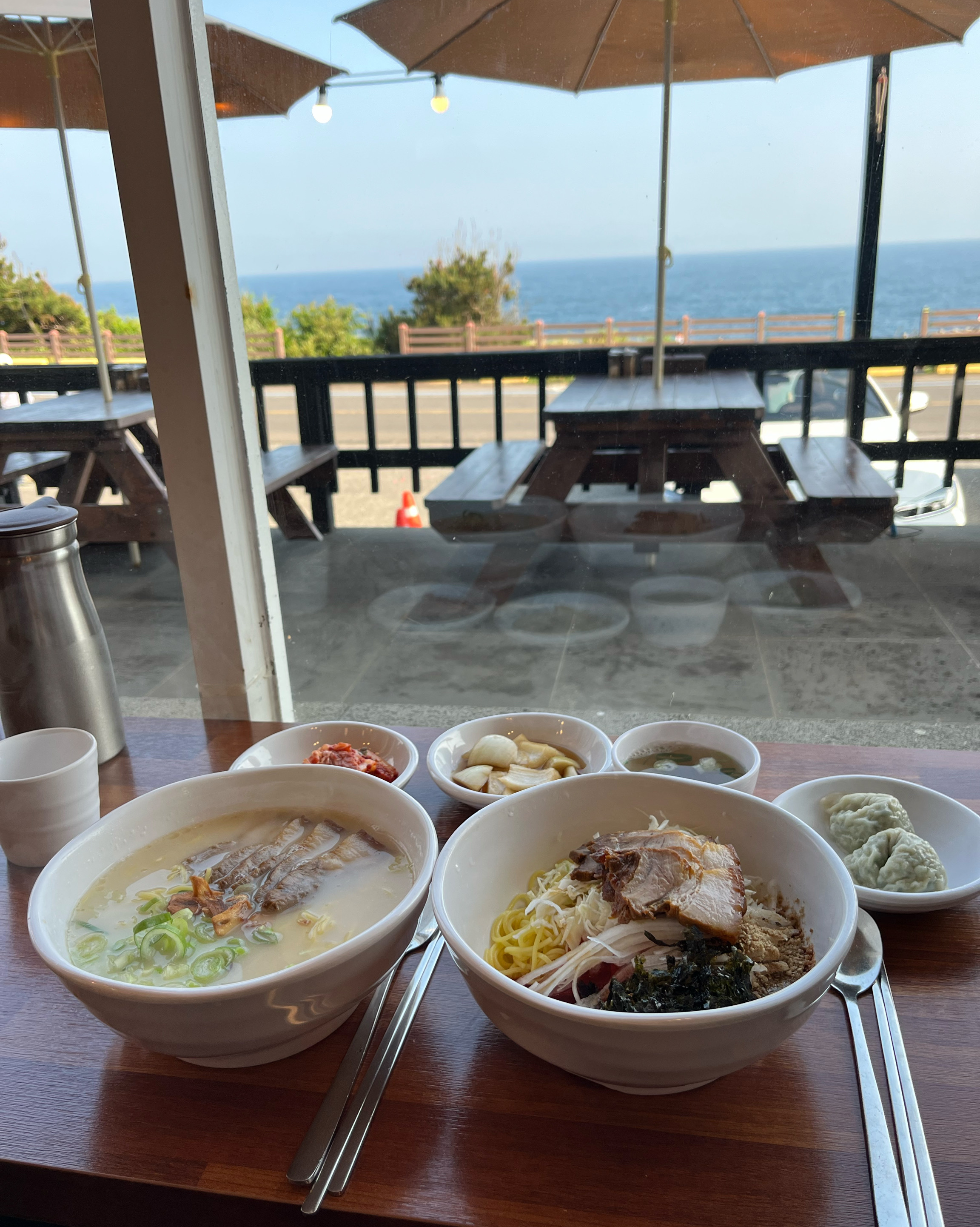 웨이팅있을까봐 아침으로 오픈시간맞춰서 왔어요 - 제주 맛집 언덕집국수