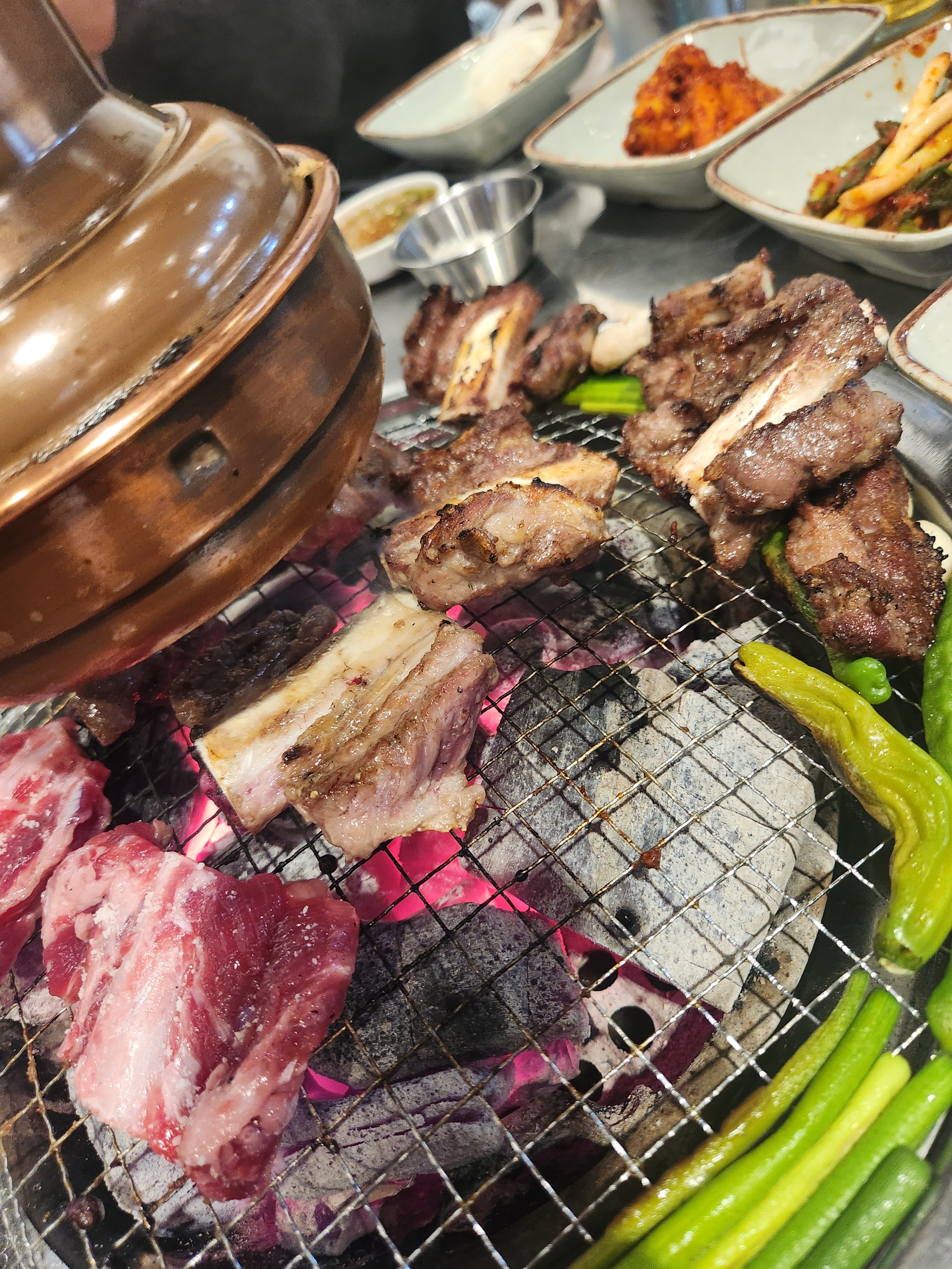 정수리에 흰머리가 가득이었는데 - 대전 맛집 팔팔생갈비