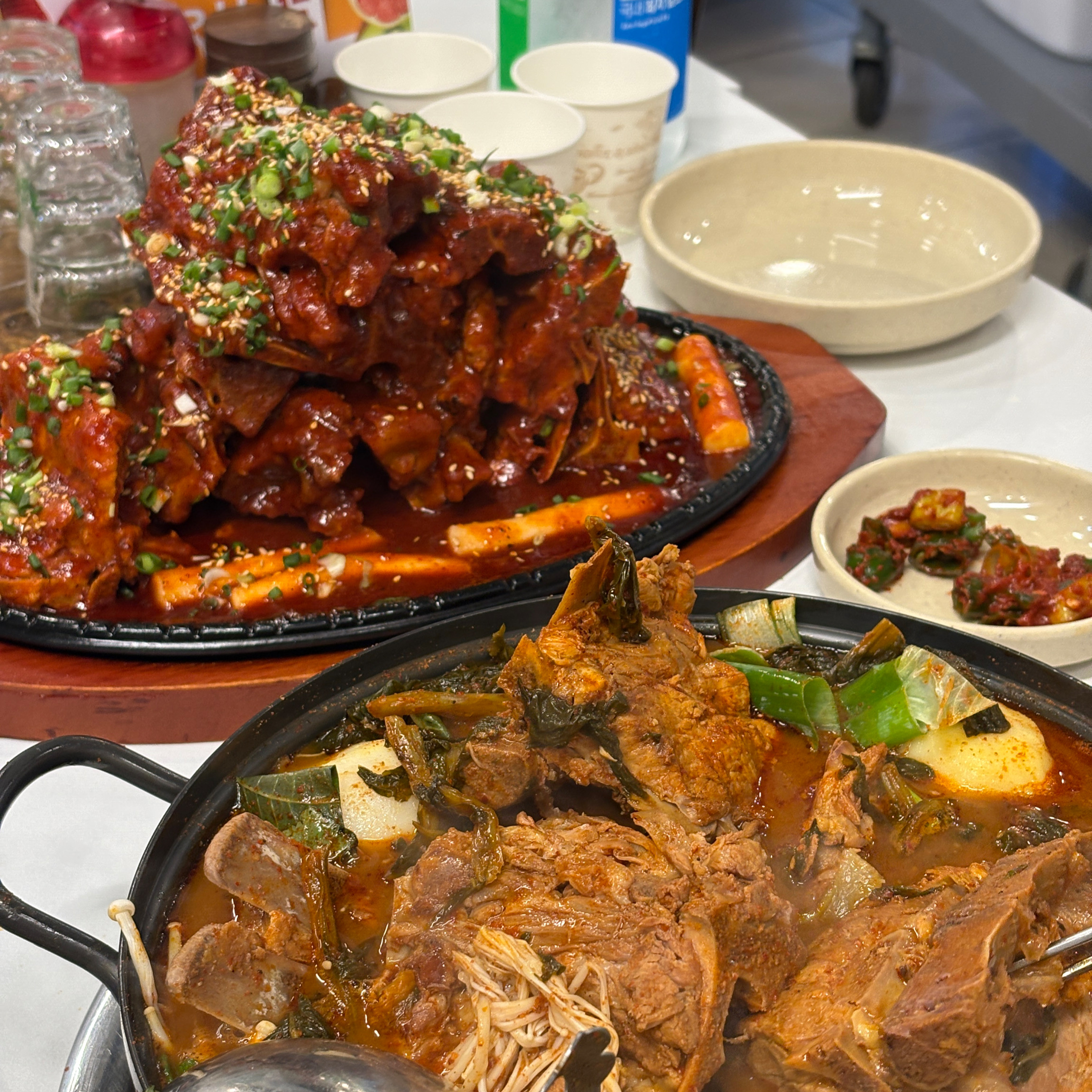 너무맛있게먹었습니다~! - 대전 맛집 역전뜨끈이뼈구이