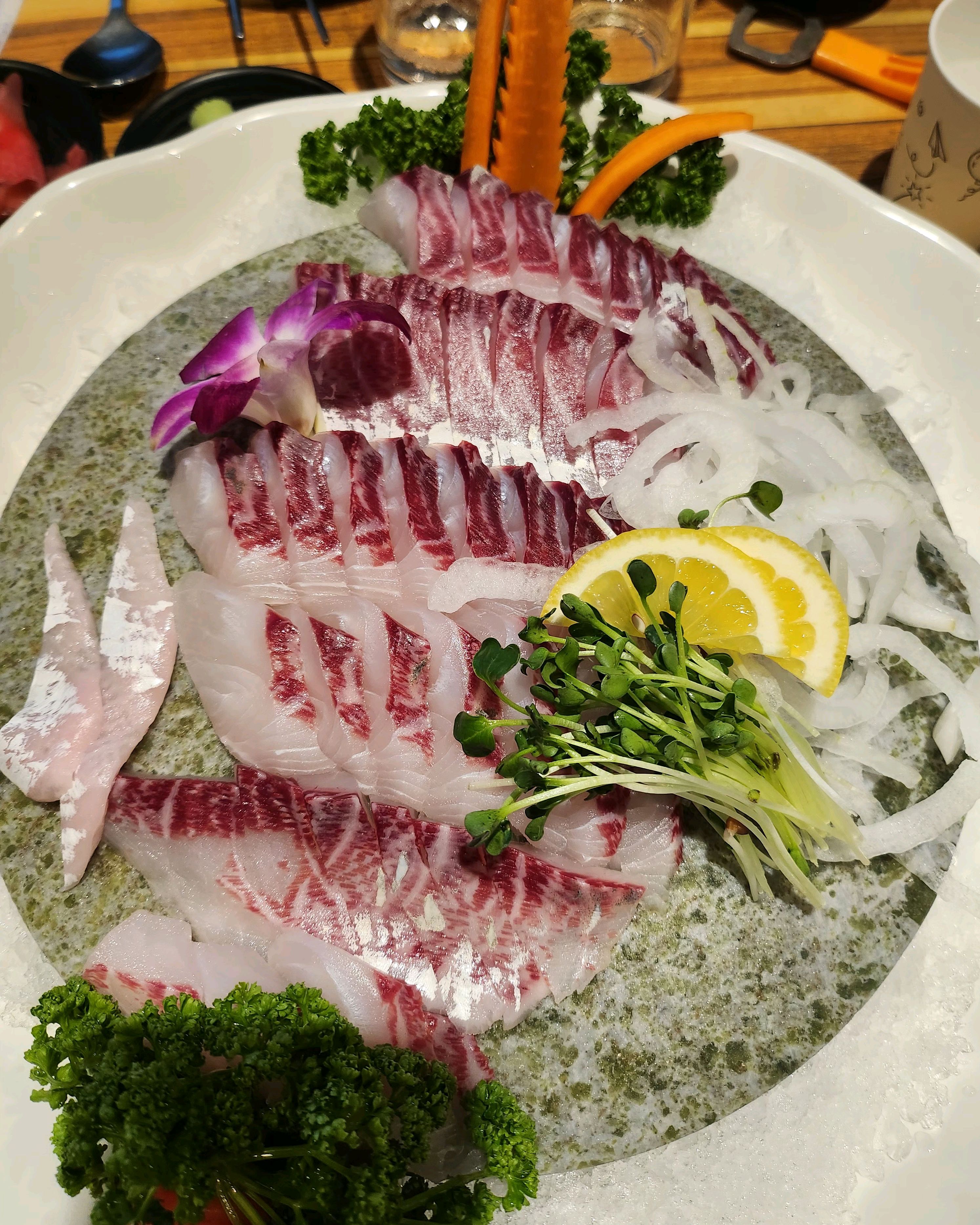 보리숭어 먹었는데 너무 고소하고 탱글합니다 - 구월동 맛집 베테랑종합어시장 인천구월점