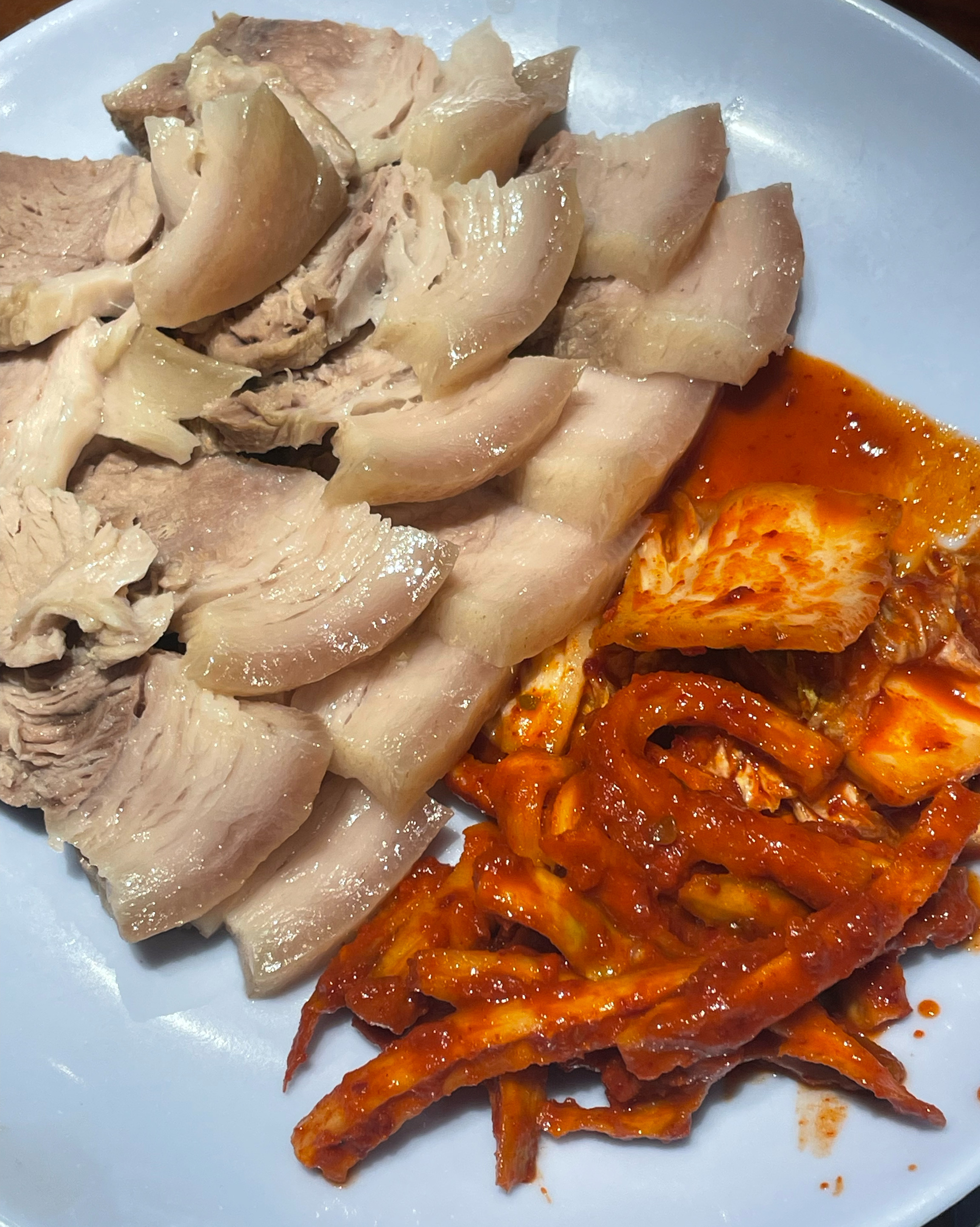 수육 맛잇음 항정 국밥도 맛도리임 국밥다먹고 완뚝적혀잇는게 킬포임 - 대구 맛집 산더미 미성돼지국밥