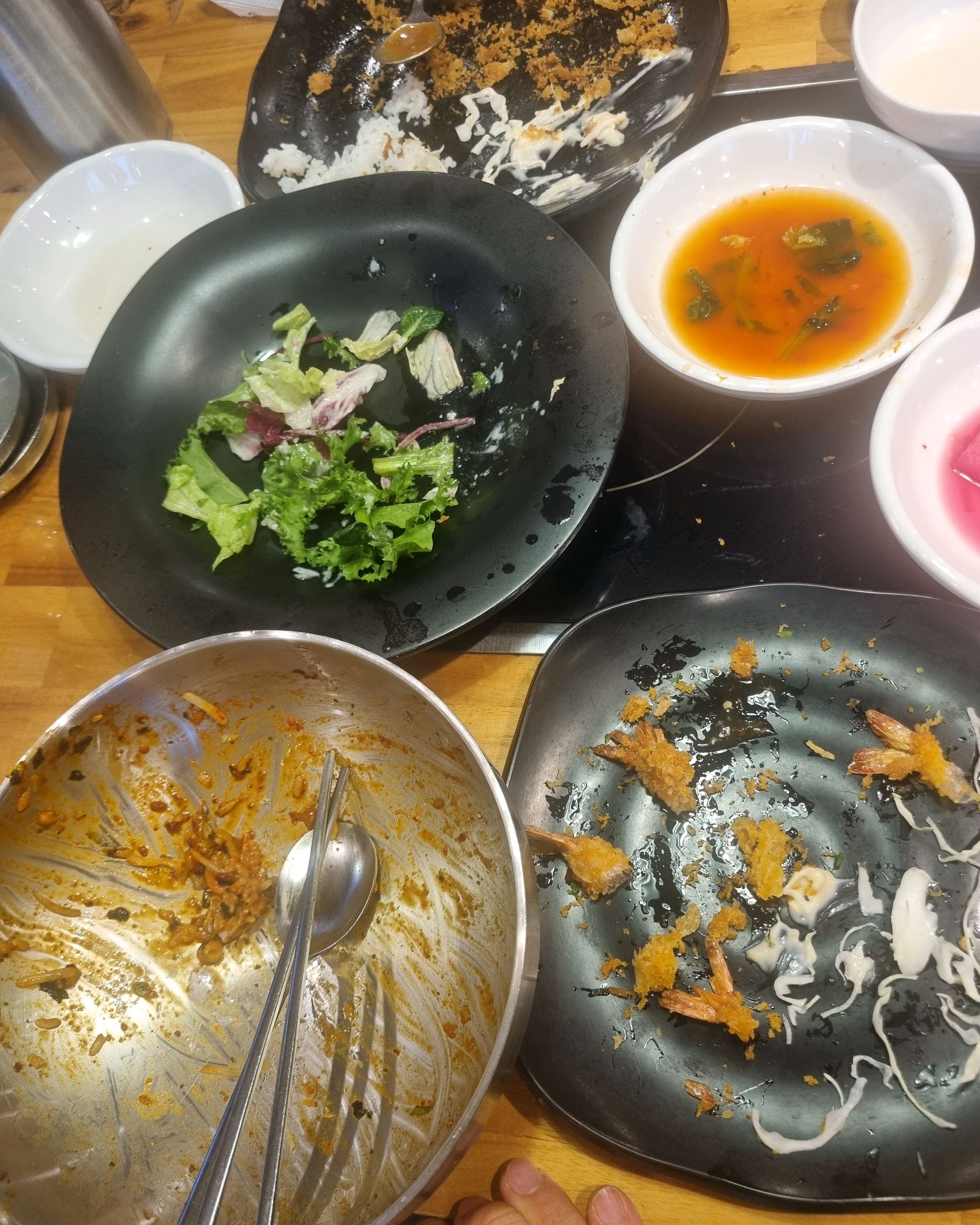 너무 맛있게 싹싹 긁어먹었어요.^^ - 대전 맛집 복사꽃피는집 대전점
