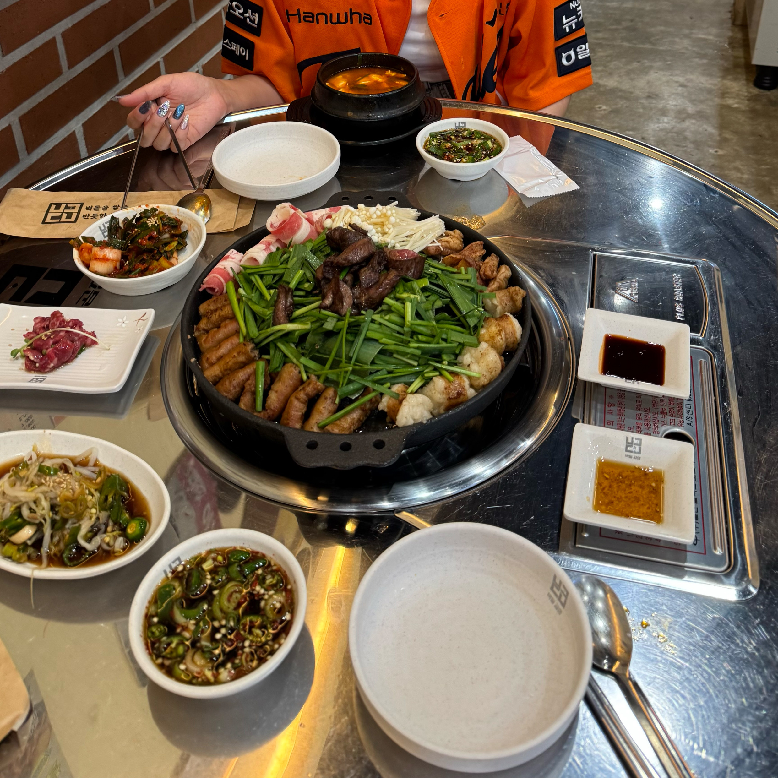 음식도 깔끔하고 정갈하게 - 대전 맛집 벽돌곱창 대흥점