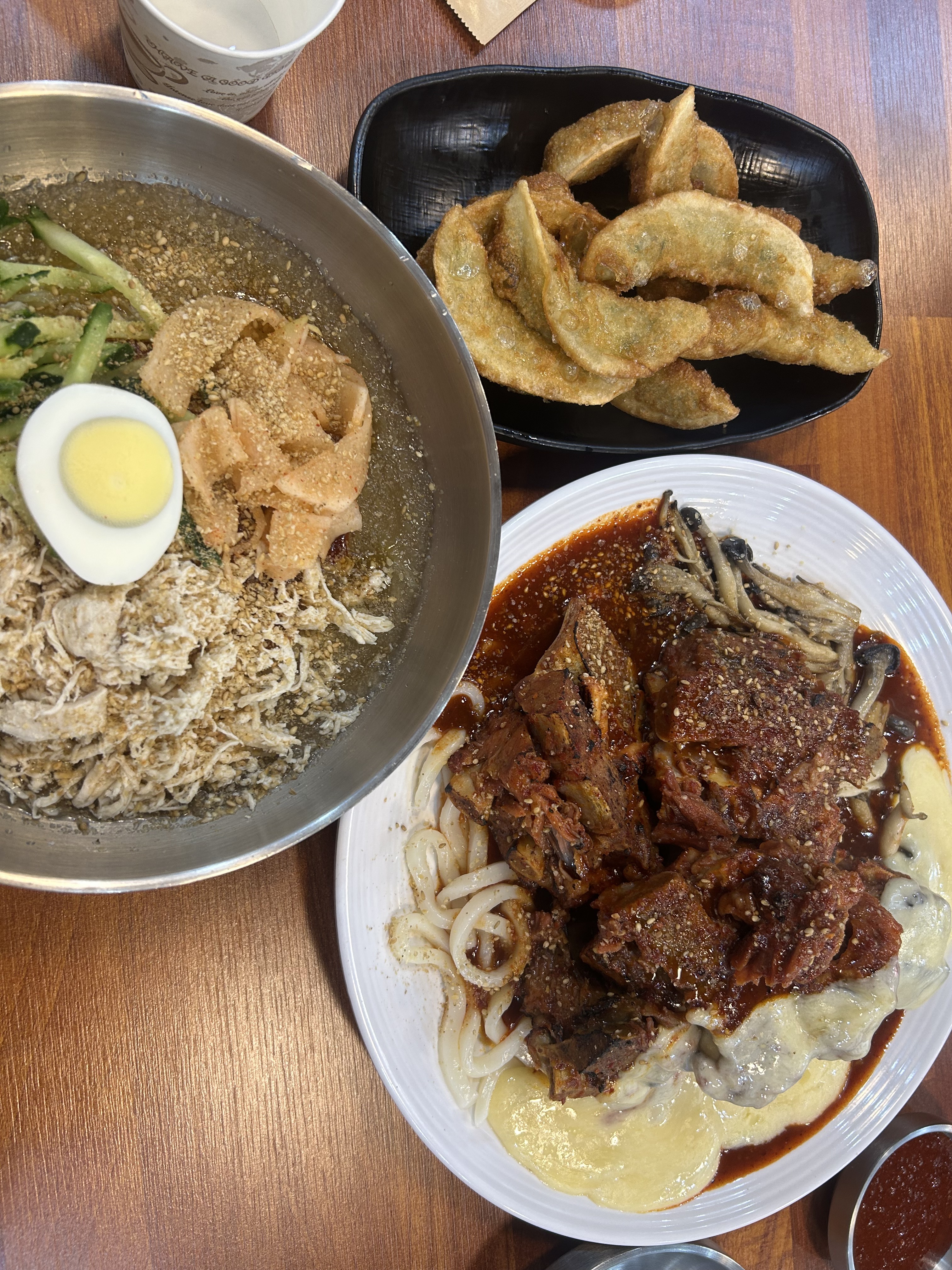 주말 아점으로 애들이랑 먹으러 왔어요. - 대구 맛집 길천 인생면옥 범어본점