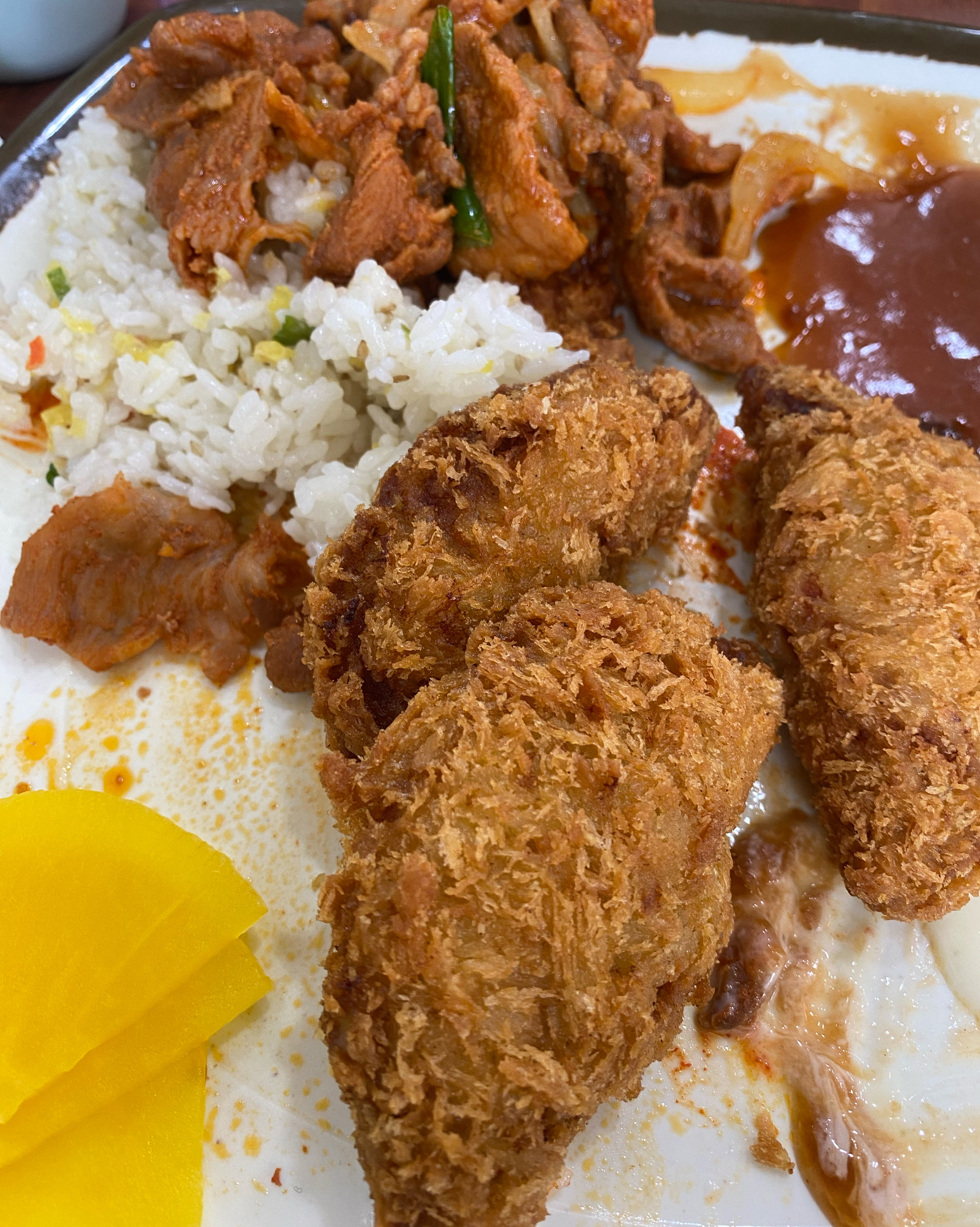 양도 많고 퀄리티도 좋고 맛있어요 자주올게요 - 대전 맛집 일오삼수제돈까스